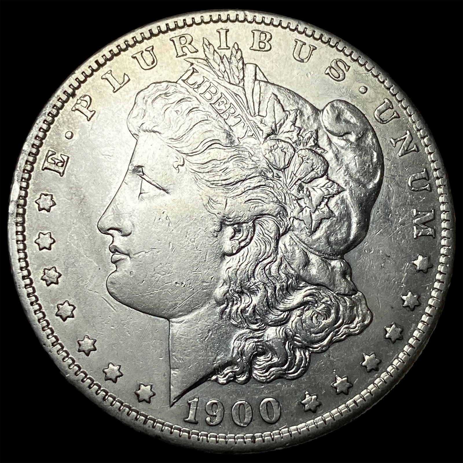 1900-S Silver Morgan Dollar CLOSELY UNCIRCULATED: 1900-S Silver Morgan Dollar CLOSELY UNCIRCULATED