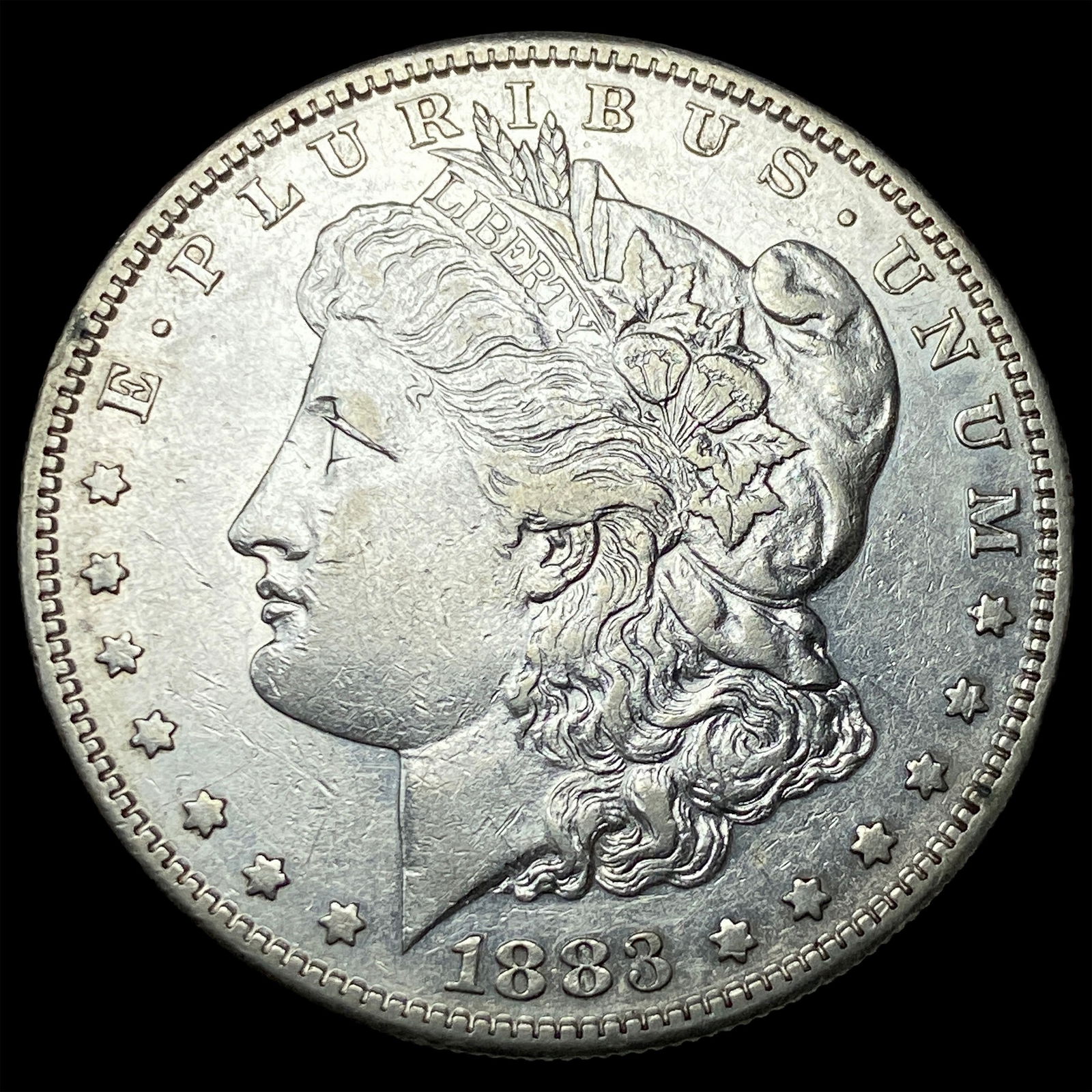 1883-S Silver Morgan Dollar CLOSELY UNCIRCULATED: 1883-S Silver Morgan Dollar CLOSELY UNCIRCULATED