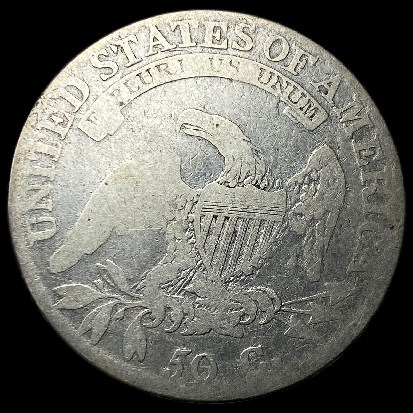 1817 Capped Bust Half Dollar NICELY CIRCULATED - 2