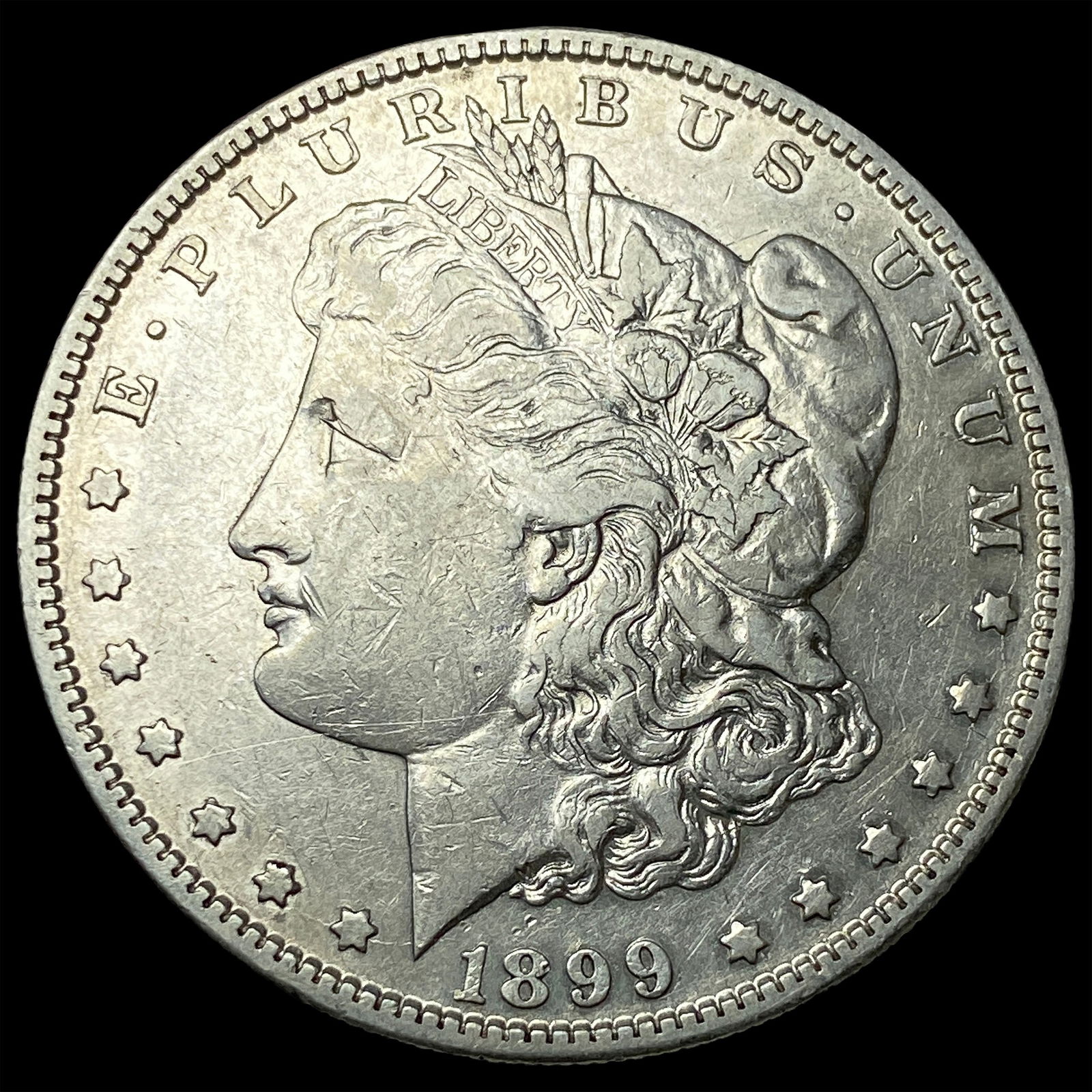 1899-S Silver Morgan Dollar CLOSELY UNCIRCULATED: 1899-S Silver Morgan Dollar CLOSELY UNCIRCULATED