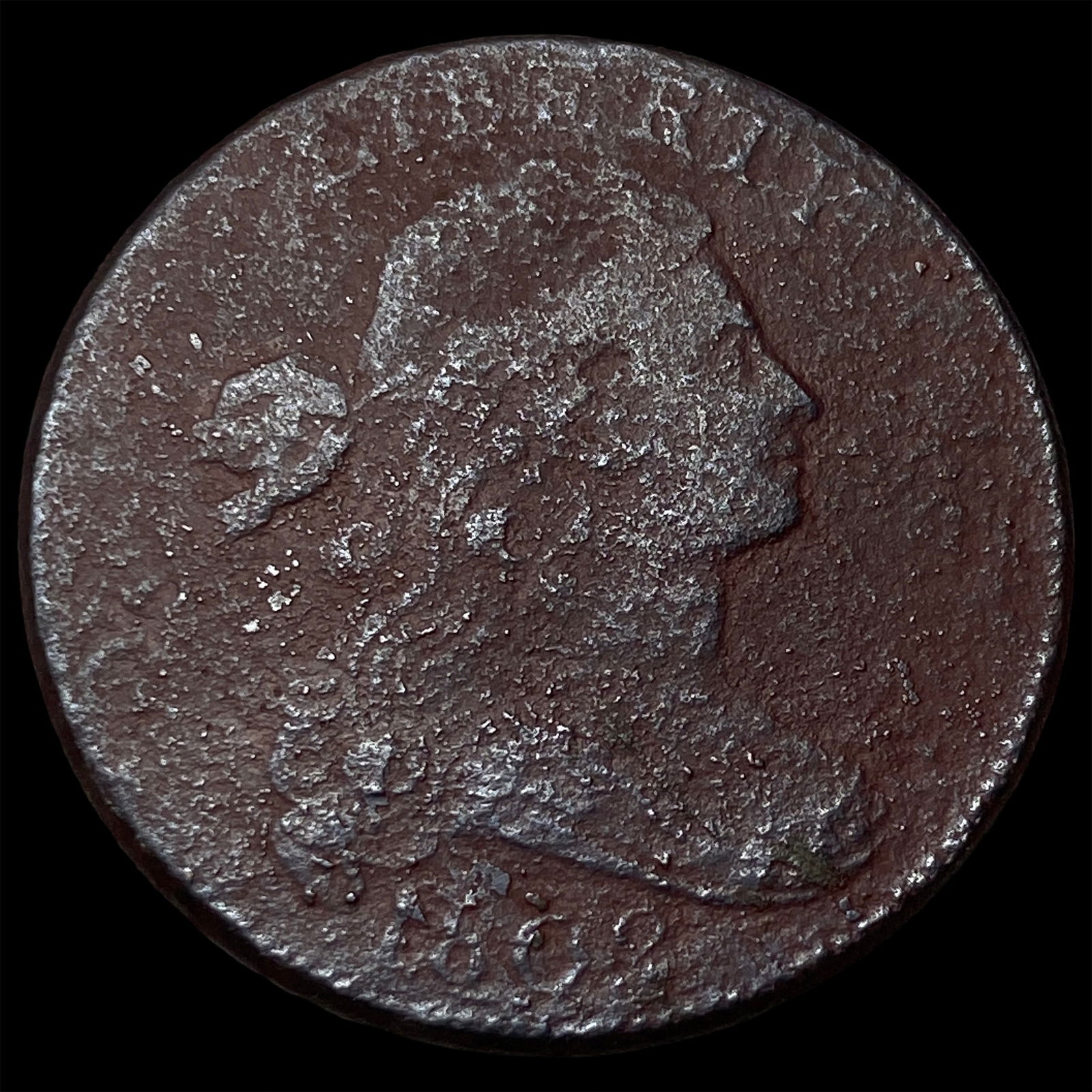 1802 Draped Bust Large Cent HIGH GRADE (1 of 2)