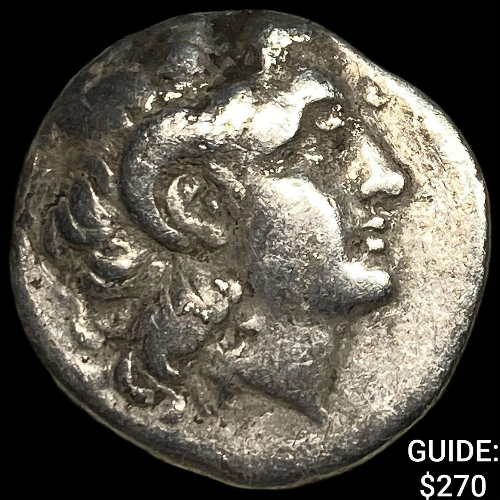 Daidochi Kingdoms Lysimachus I 306-281 BC Silver Drachm NEARLY UNCIRCULATED (1 of 2)