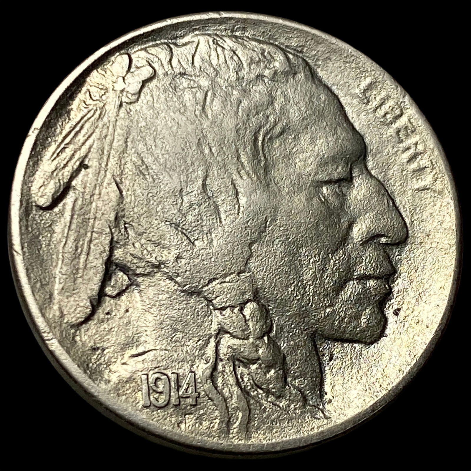 1914-S Buffalo Nickel HIGH GRADE: 1914-S Buffalo Nickel HIGH GRADE