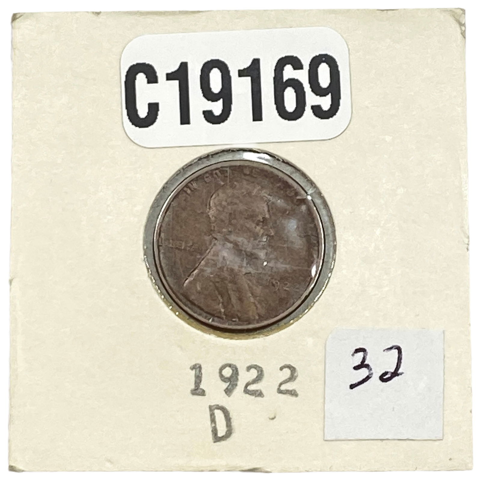 1922-D Wheat Cent: 1922-D Wheat Cent