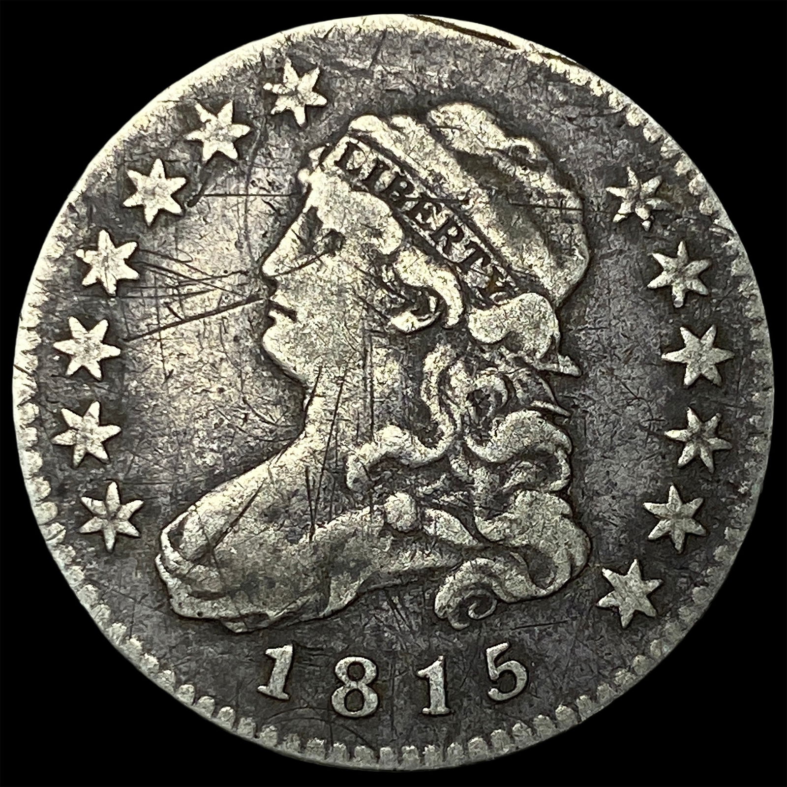1815 Capped Bust Quarter HIGH GRADE: 1815 Capped Bust Quarter HIGH GRADE