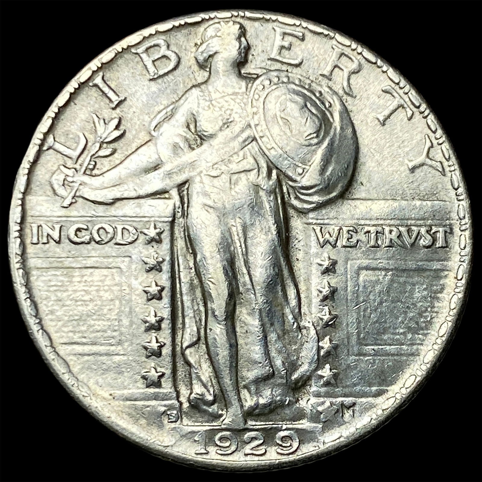 1929-S Standing Liberty Quarter CHOICE BU (1 of 2)