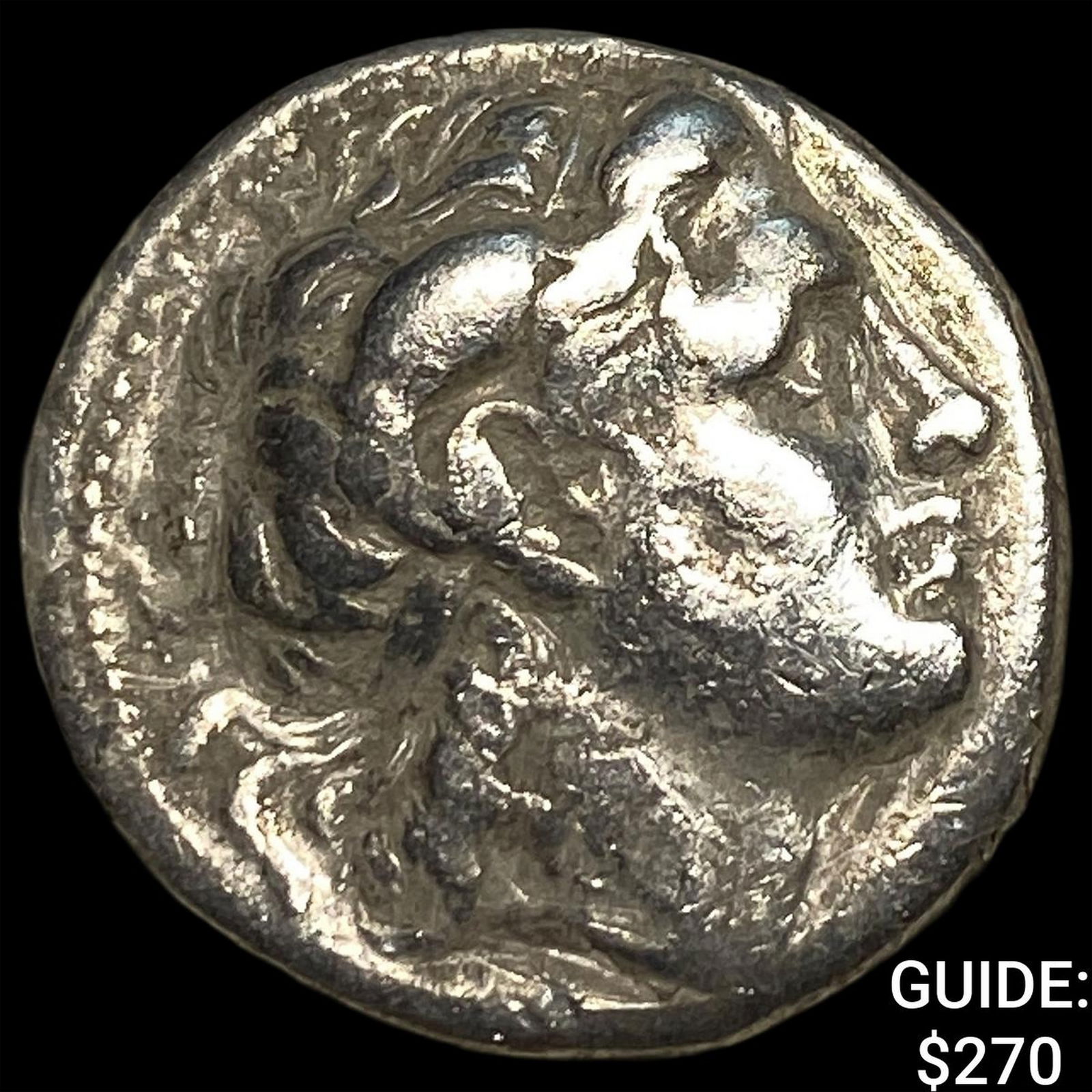 Daidochi Kingdoms Lysimachus I 306-281 BC Silver Drachm NEARLY UNCIRCULATED (1 of 2)
