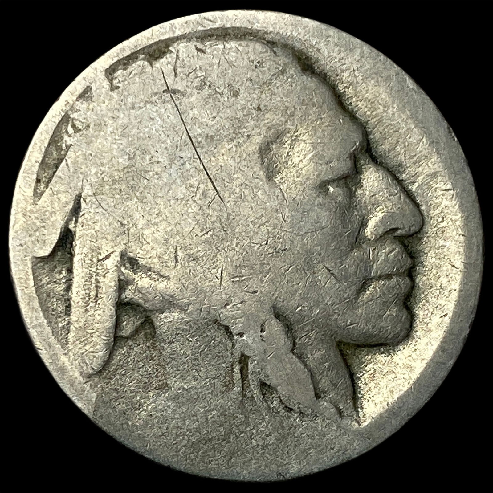 1913-S Type 2 Buffalo Nickel NICELY CIRCULATED: 1913-S Type 2 Buffalo Nickel NICELY CIRCULATED