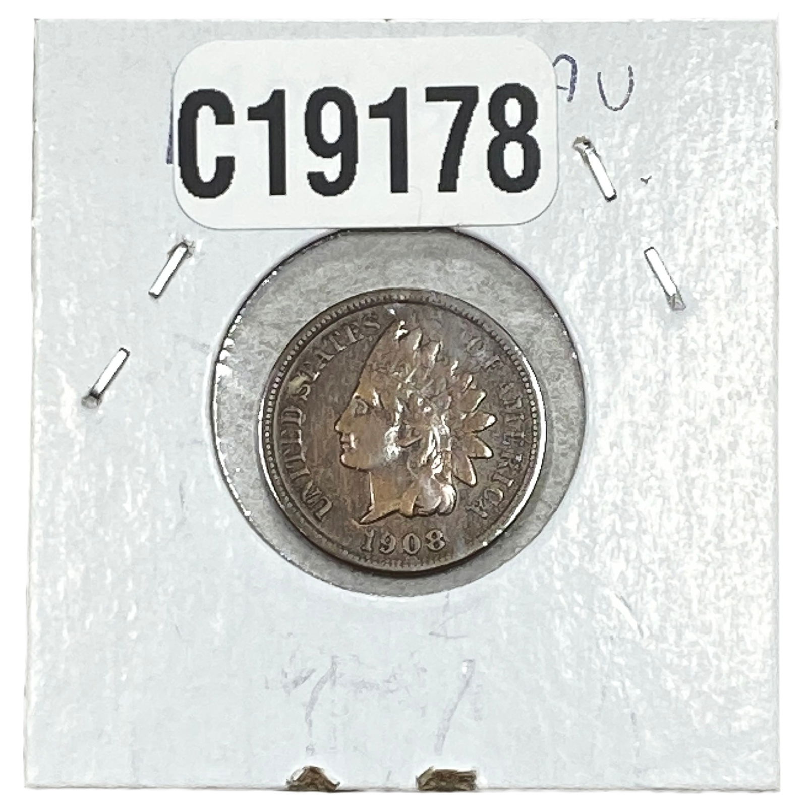 1908-S Indian Head Cent: 1908-S Indian Head Cent