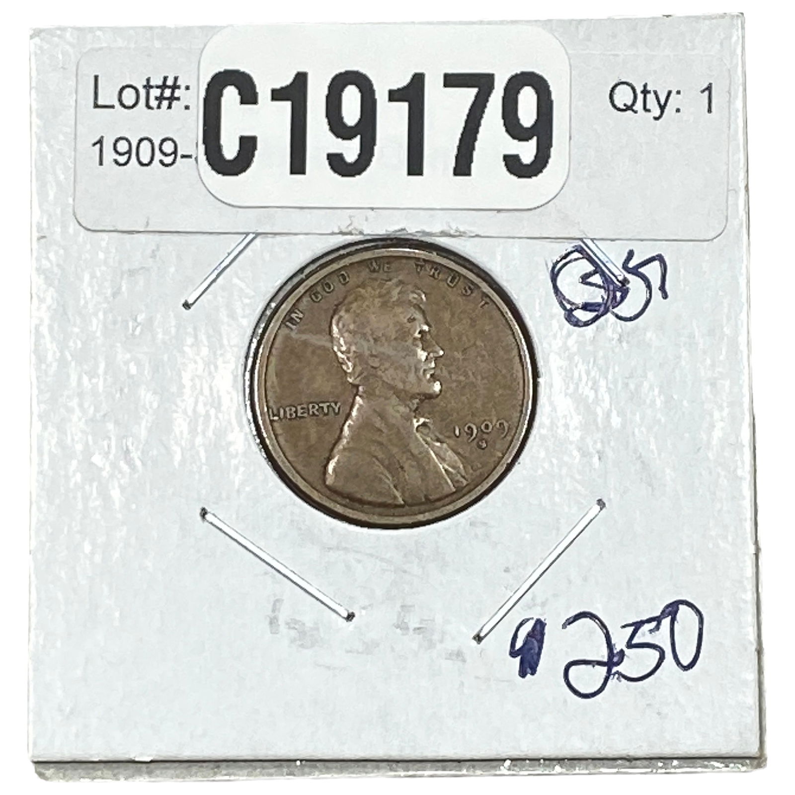 1909-S Wheat Cent (1 of 2)