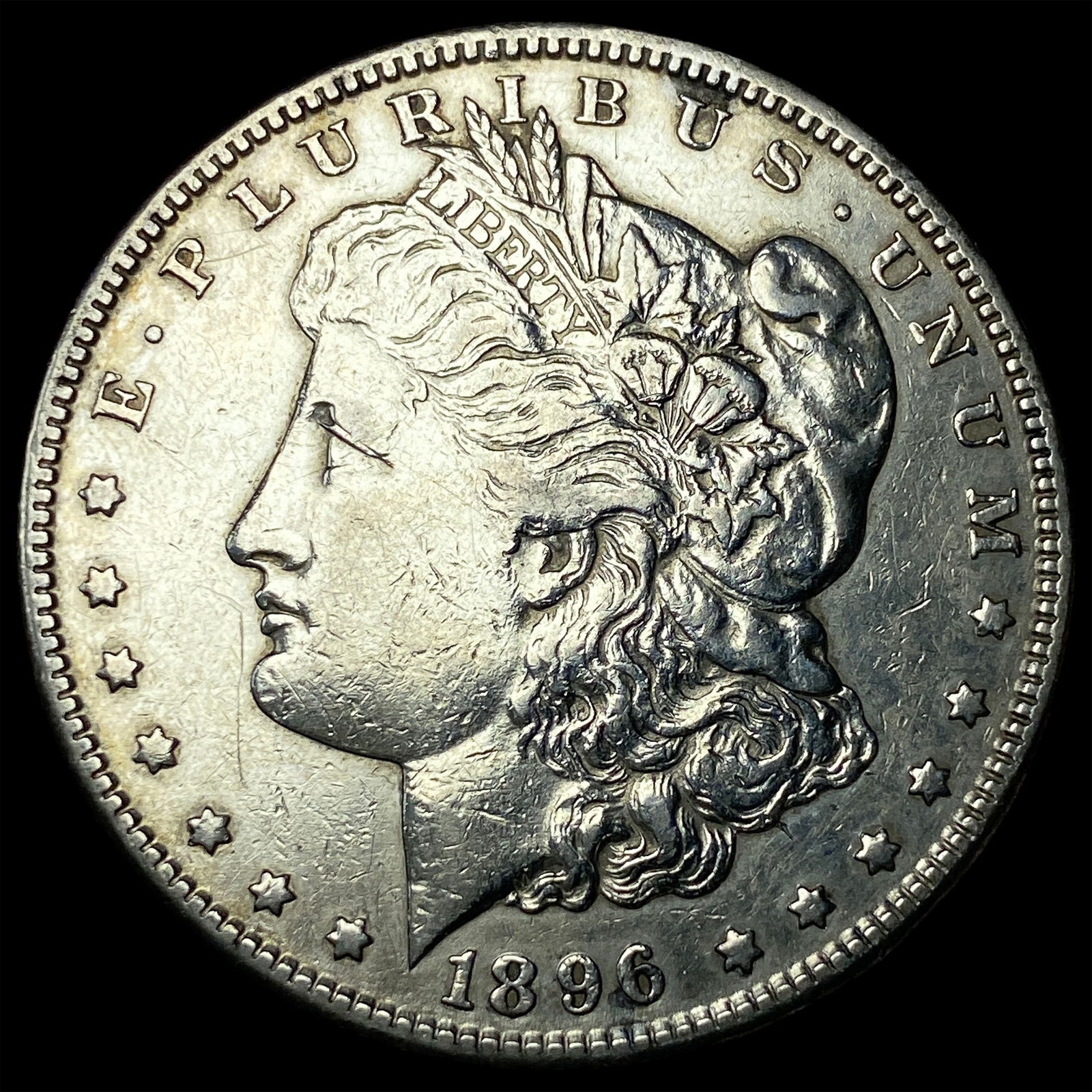 1896-S Silver Morgan Dollar CLOSELY UNCIRCULATED (1 of 2)
