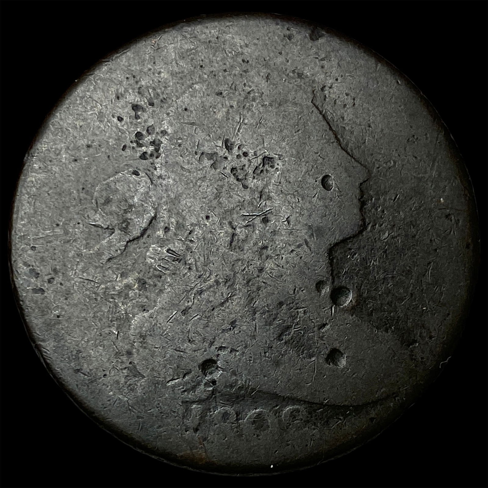 1802 Draped Bust Large Cent NICELY CIRCULATED: 1802 Draped Bust Large Cent NICELY CIRCULATED