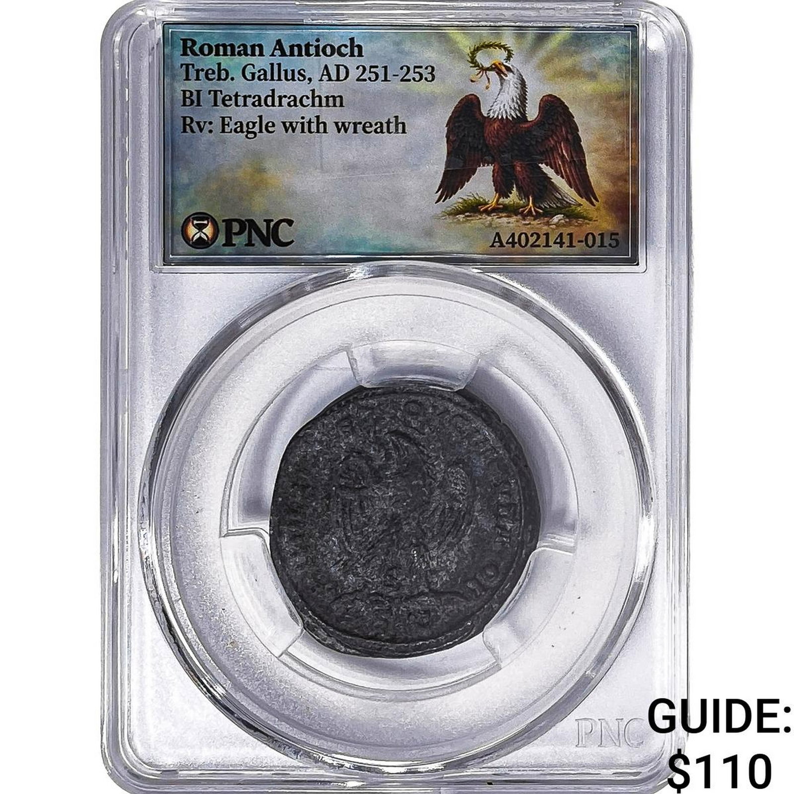Roman Antioch Treb. Gallus 251-253 AD Bi-Tetradrachm PNC: Roman Antioch Treb. Gallus 251-253 AD Bi-Tetradrachm PNC