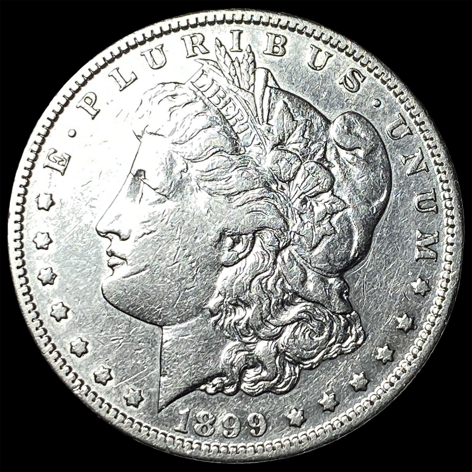 1899-S Silver Morgan Dollar CLOSELY UNCIRCULATED (1 of 2)