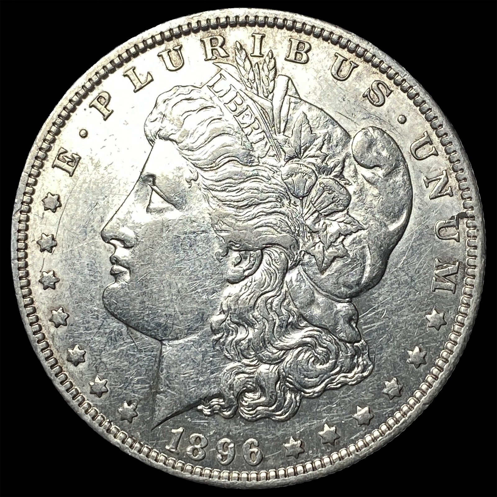 1896-O Silver Morgan Dollar CLOSELY UNCIRCULATED: 1896-O Silver Morgan Dollar CLOSELY UNCIRCULATED