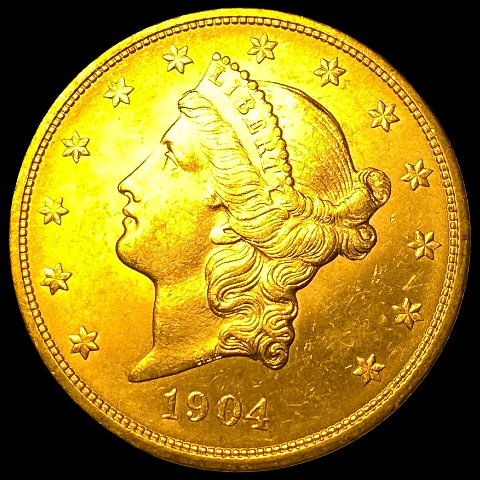 1904 Liberty Head $20 Double Eagle UNCIRCULATED (1 of 2)