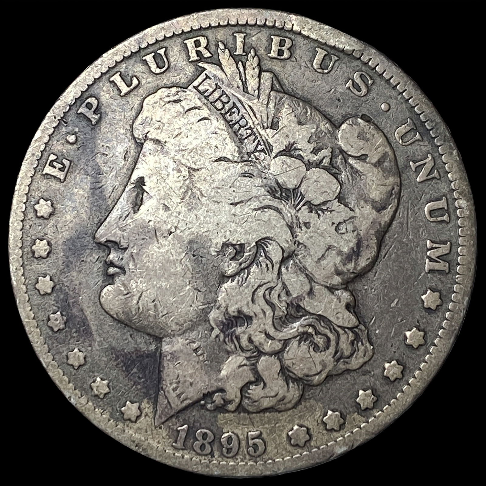 1895-O Silver Morgan Dollar NICELY CIRCULATED: 1895-O Silver Morgan Dollar NICELY CIRCULATED