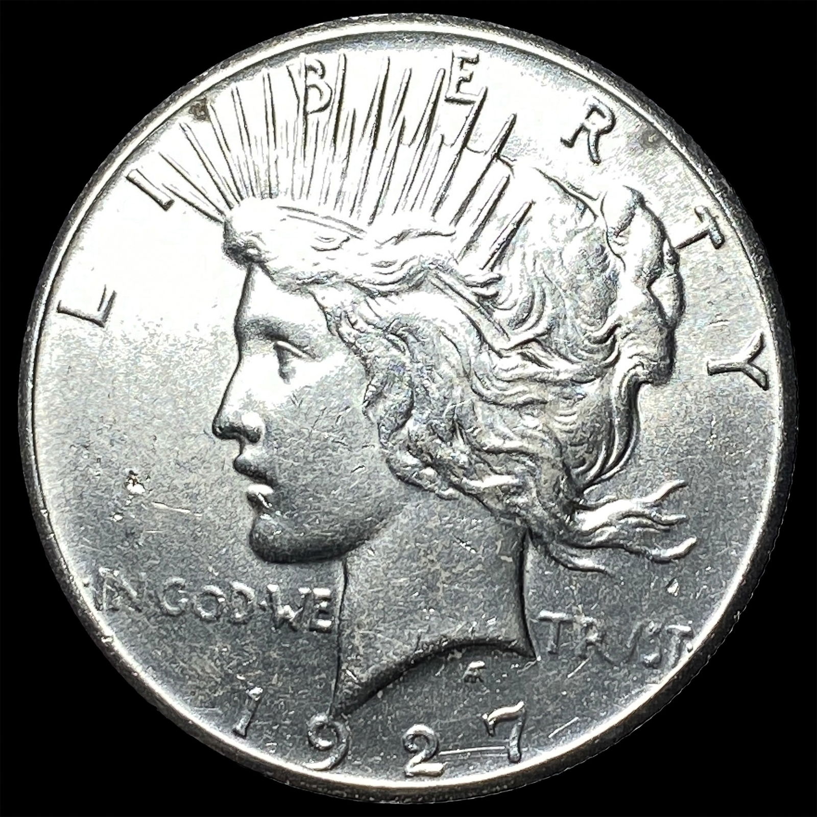 1927 Silver Peace Dollar UNCIRCULATED: 1927 Silver Peace Dollar UNCIRCULATED