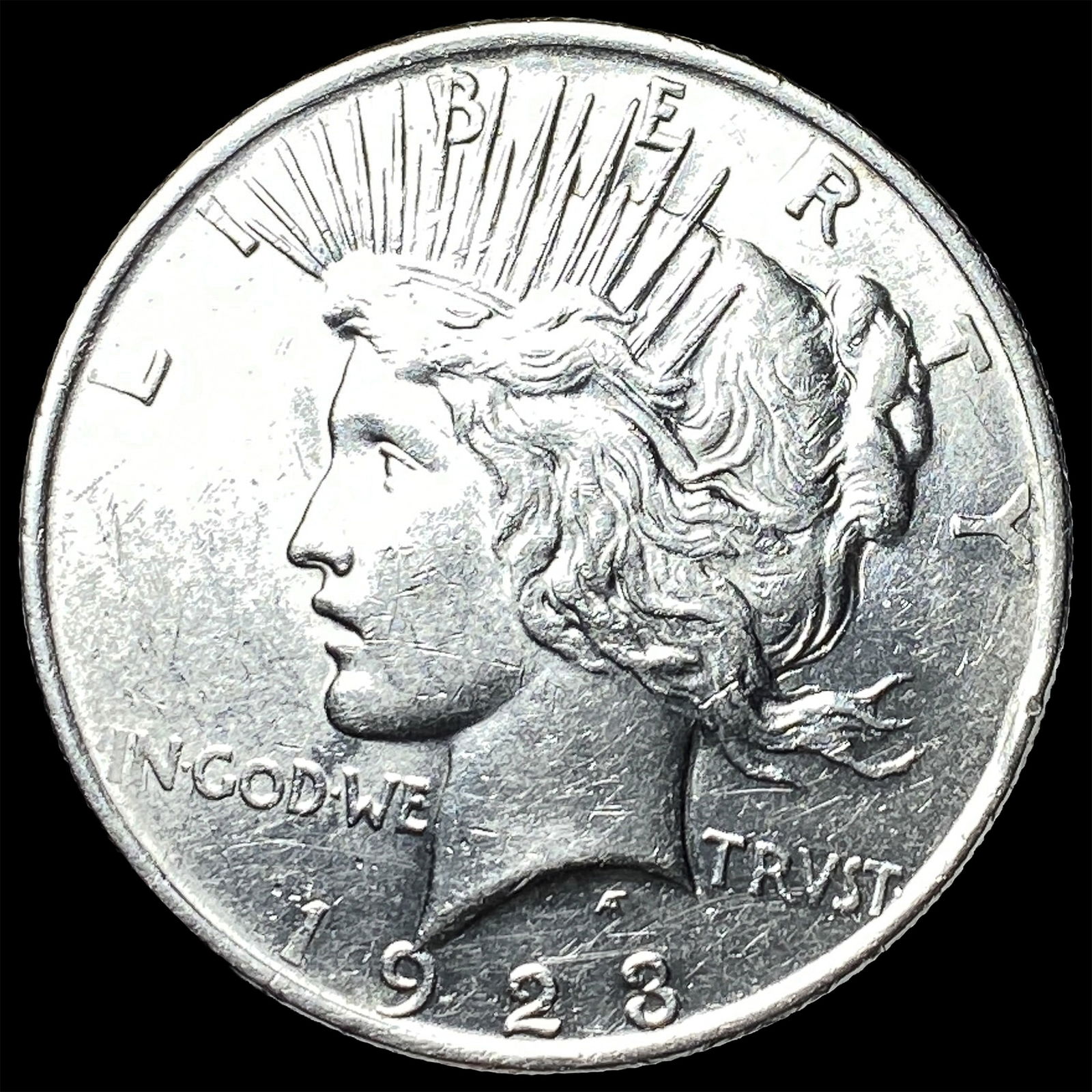 1923 Peace Silver Dollar UNCIRCULATED: 1923 Peace Silver Dollar UNCIRCULATED