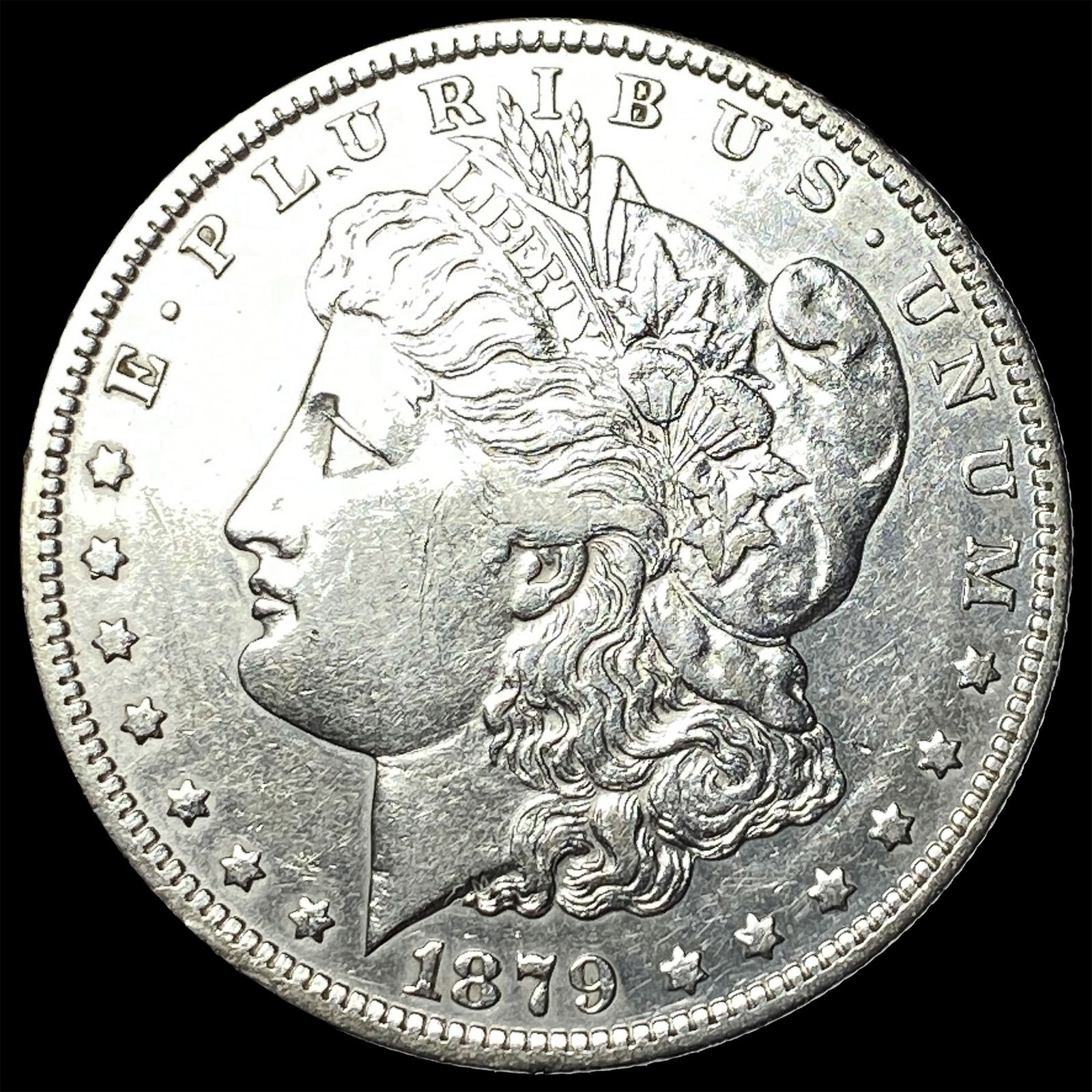 1879-O Silver Morgan Dollar NEARLY UNCIRCULATED: 1879-O Silver Morgan Dollar NEARLY UNCIRCULATED