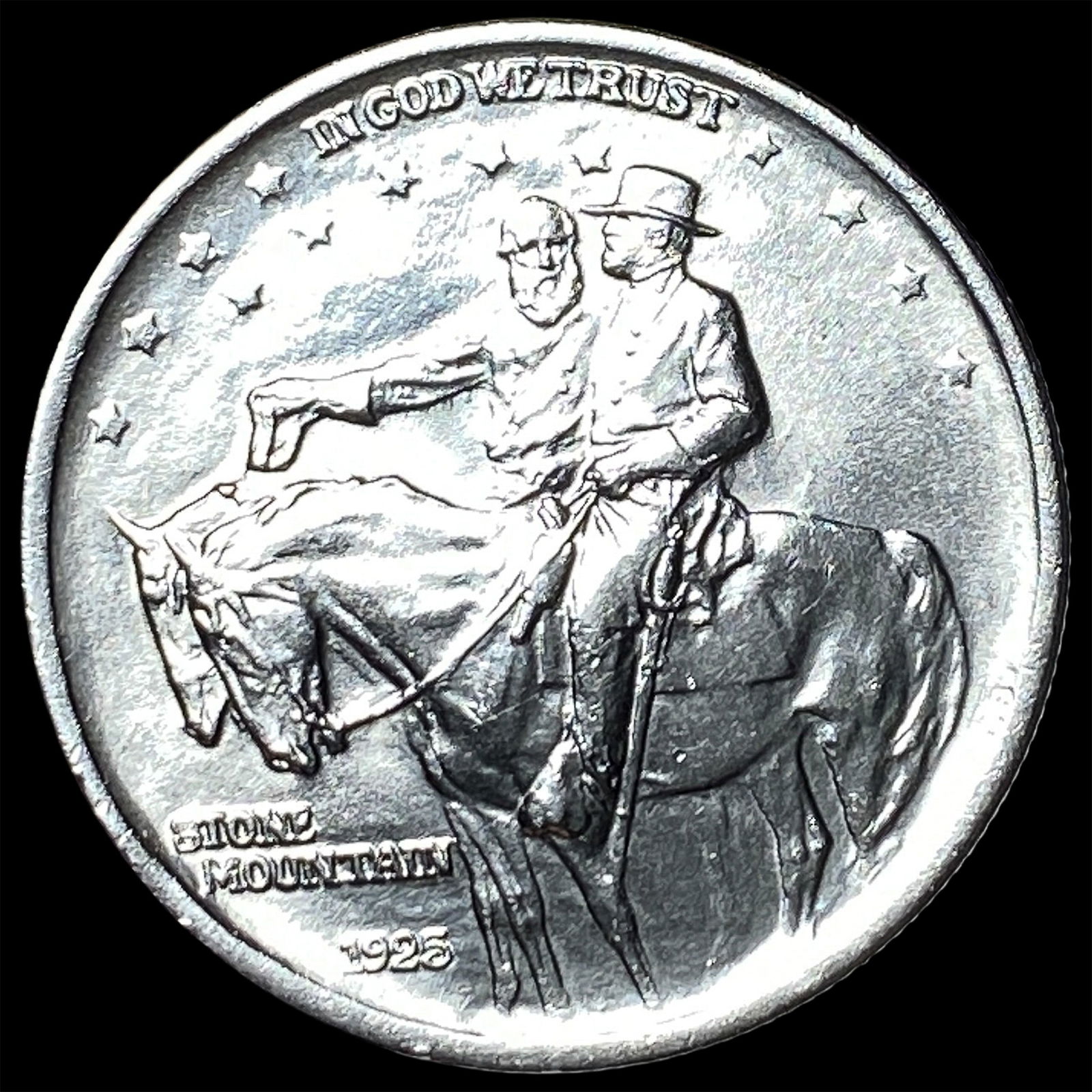 1925 Stone Mountain Silver Half Dollar UNCIRCULATED: 1925 Stone Mountain Silver Half Dollar UNCIRCULATED