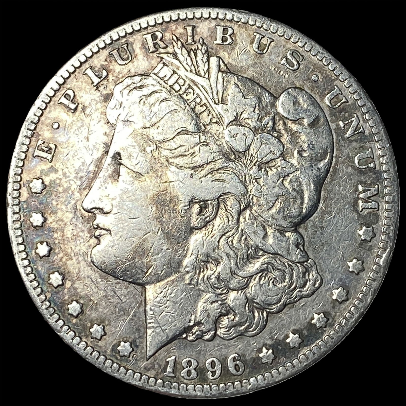 1896-S Silver Morgan Dollar LIGHTLY CIRCULATED: 1896-S Silver Morgan Dollar LIGHTLY CIRCULATED