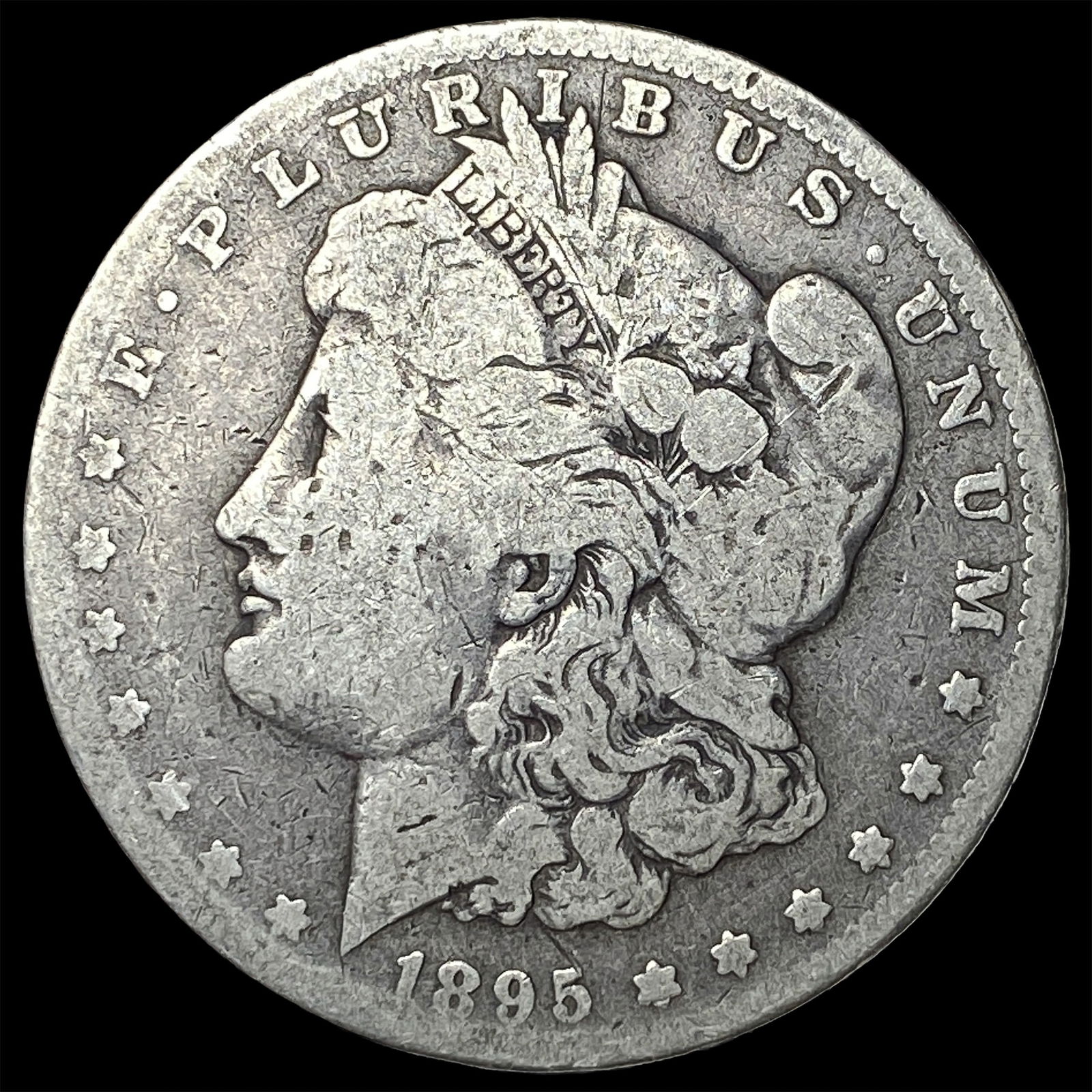 1895-O Silver Morgan Dollar NICELY CIRCULATED: 1895-O Silver Morgan Dollar NICELY CIRCULATED