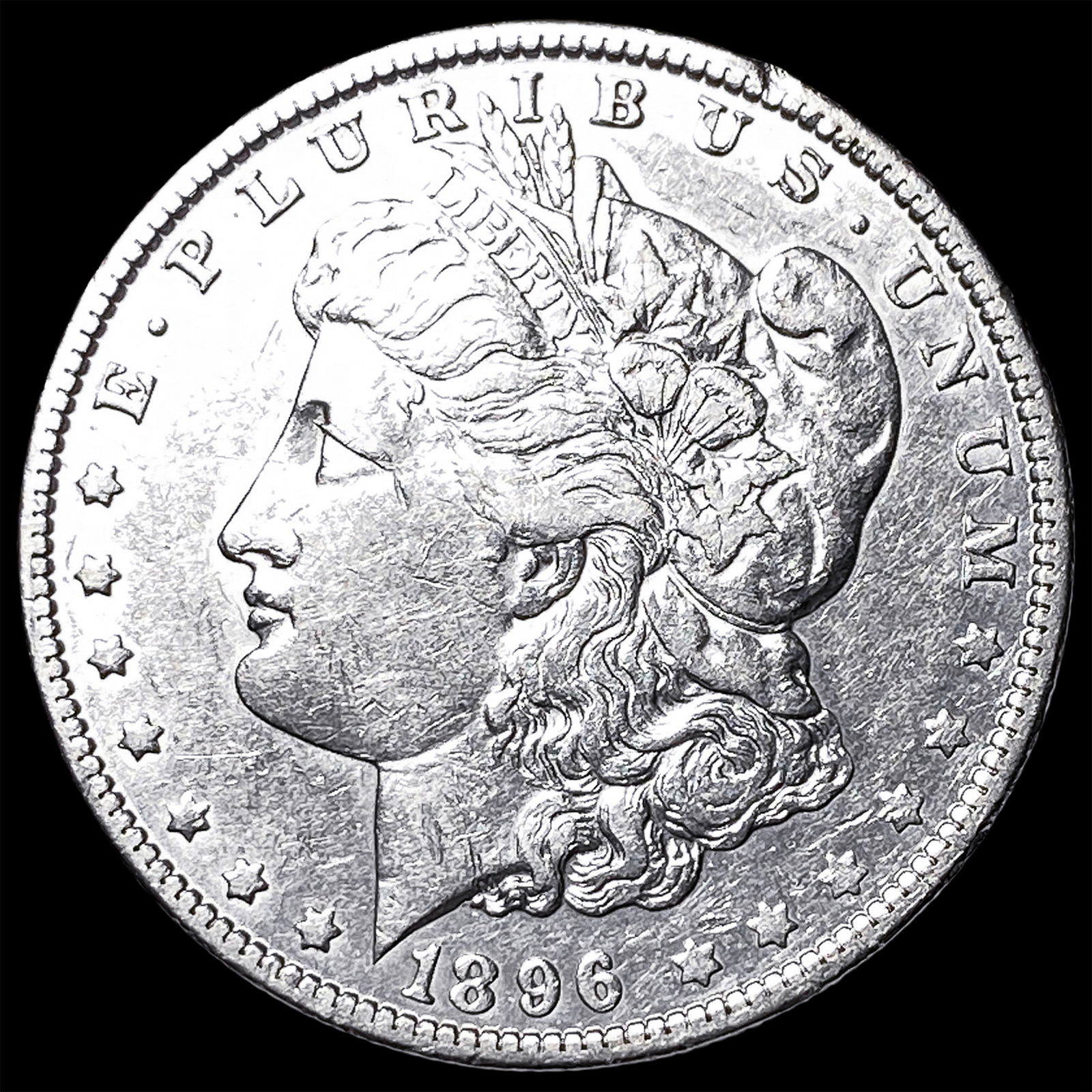 1896-O Silver Morgan Dollar NEARLY UNCIRCULATED: 1896-O Silver Morgan Dollar NEARLY UNCIRCULATED