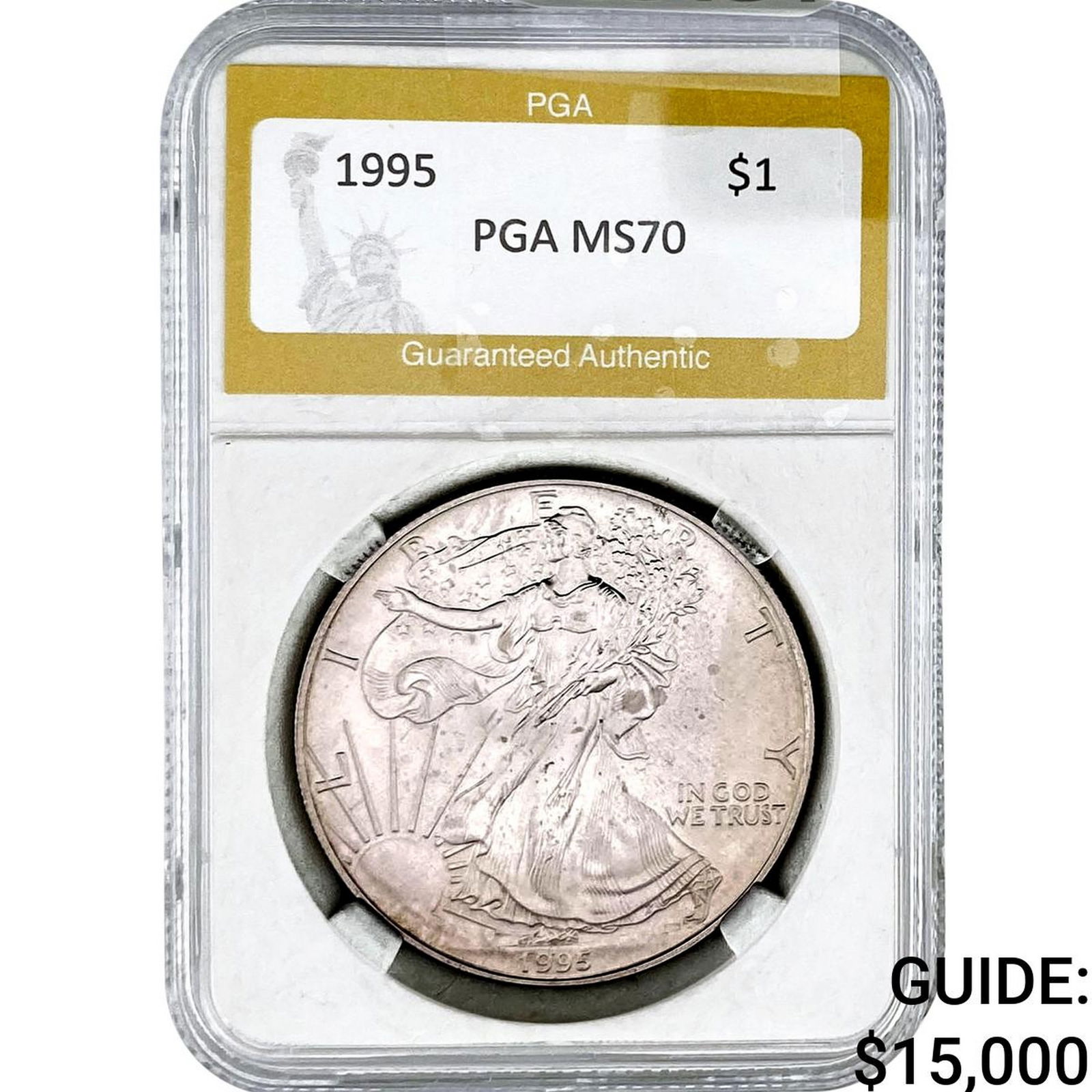 1995 Silver Eagle PGA MS70: 1995 Silver Eagle PGA MS70