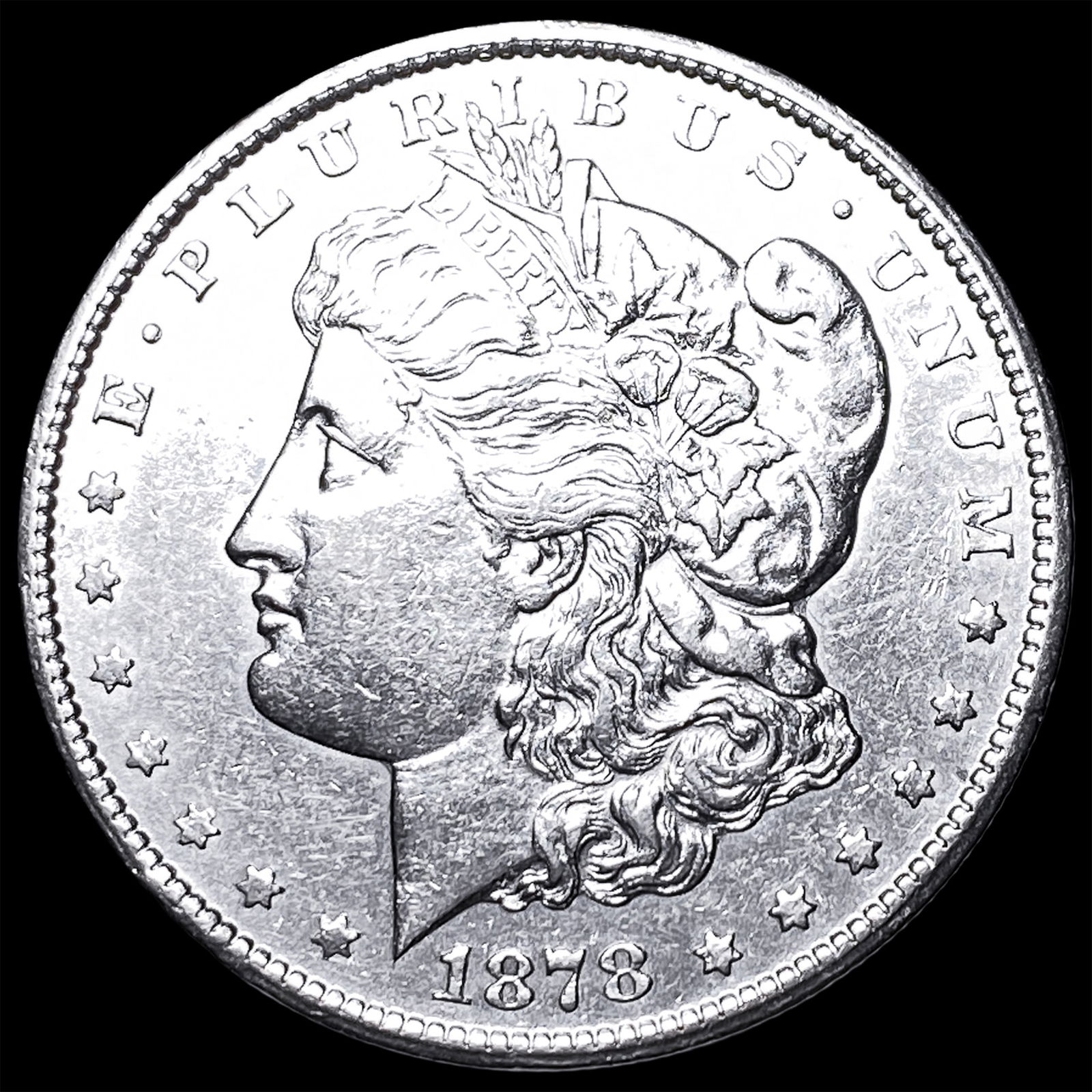 1878-CC Silver Morgan Dollar CLOSELY UNCIRCULATED (1 of 2)