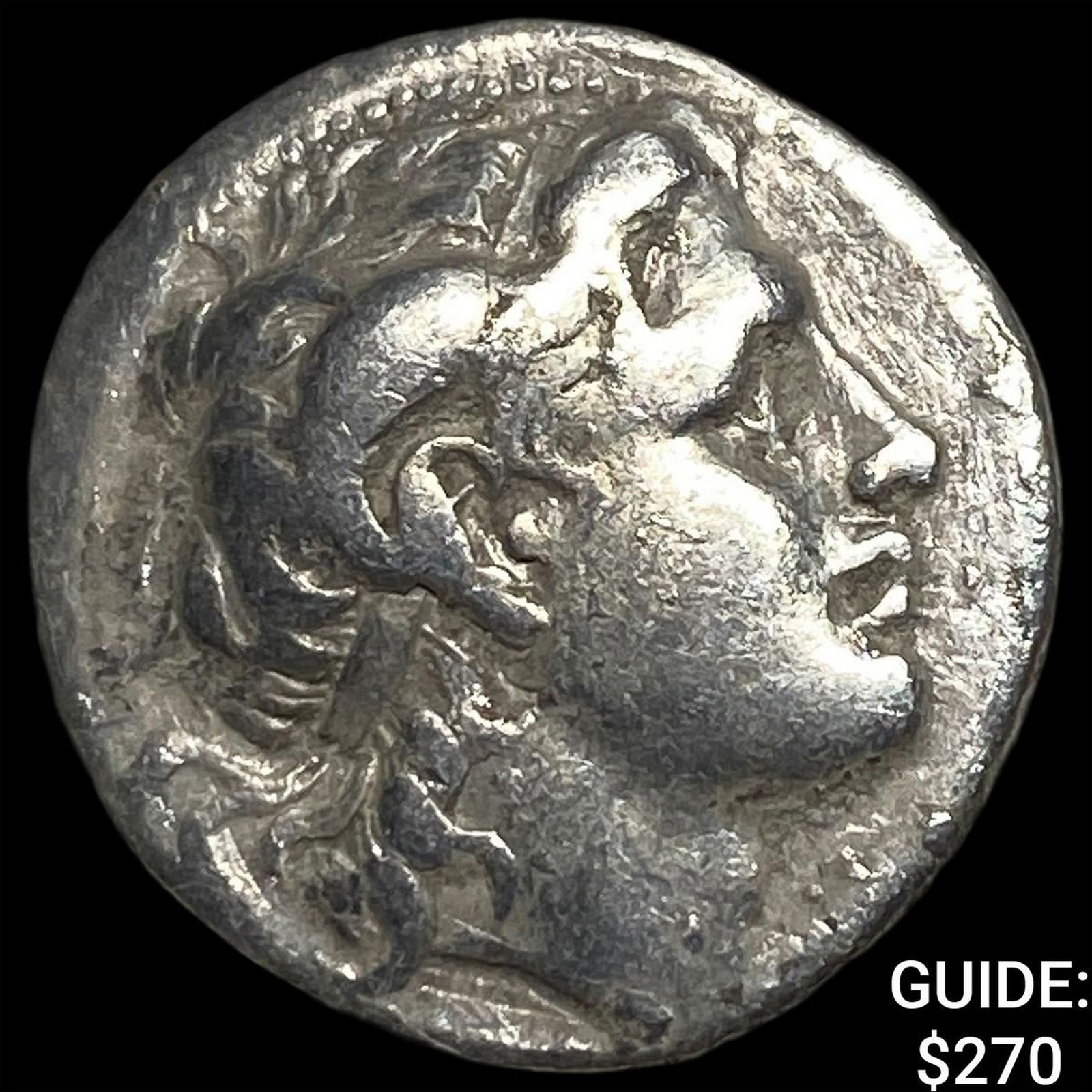 Daidochi Kingdoms Lysimachus I 306-281 BC Silver Drachm NEARLY UNCIRCULATED (1 of 2)