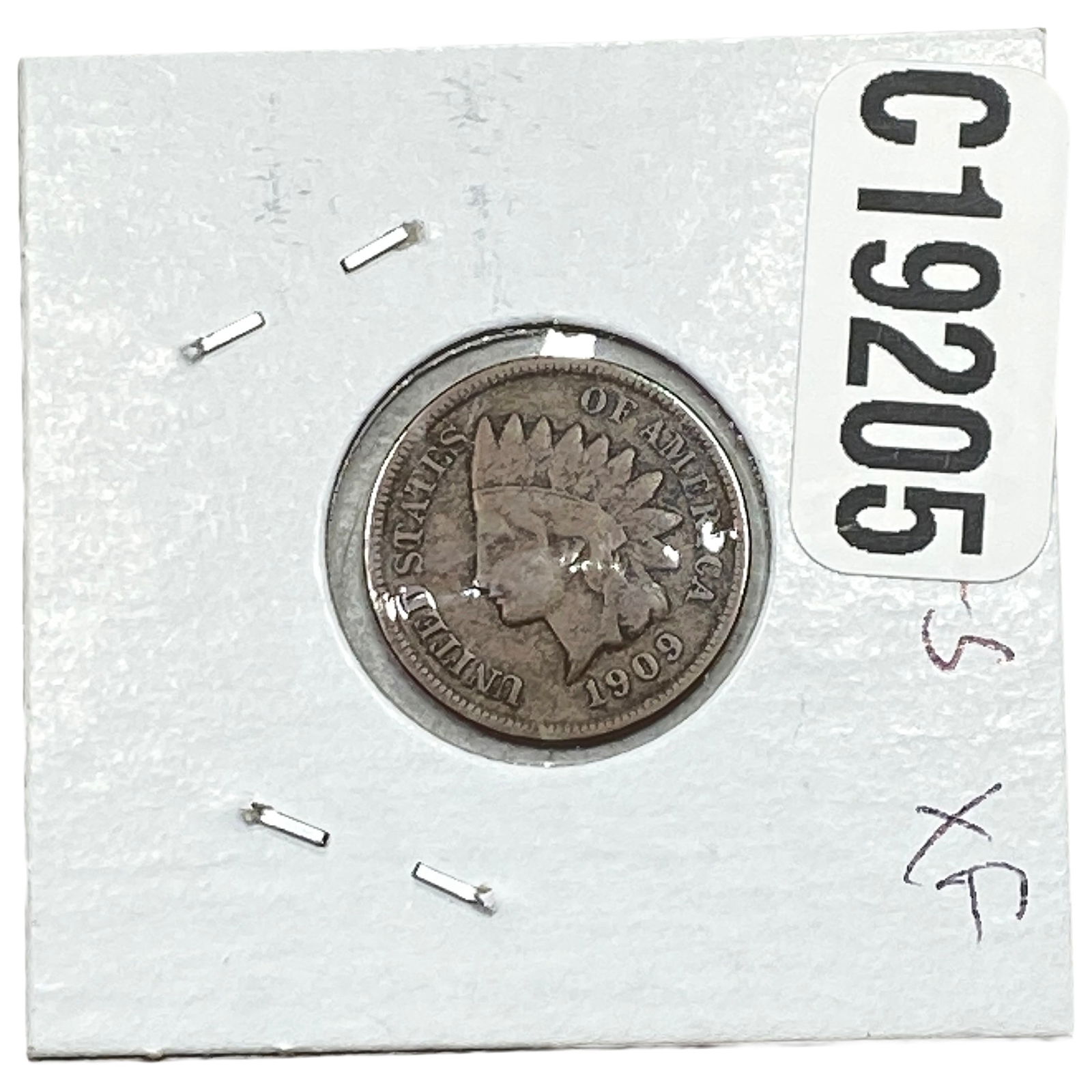 1909-S Indian Head Cent: 1909-S Indian Head Cent