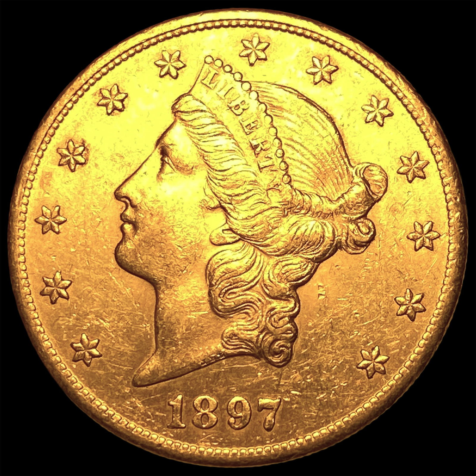 1897 Liberty Head Double Eagle $20 Gold UNCIRCULATED (1 of 2)