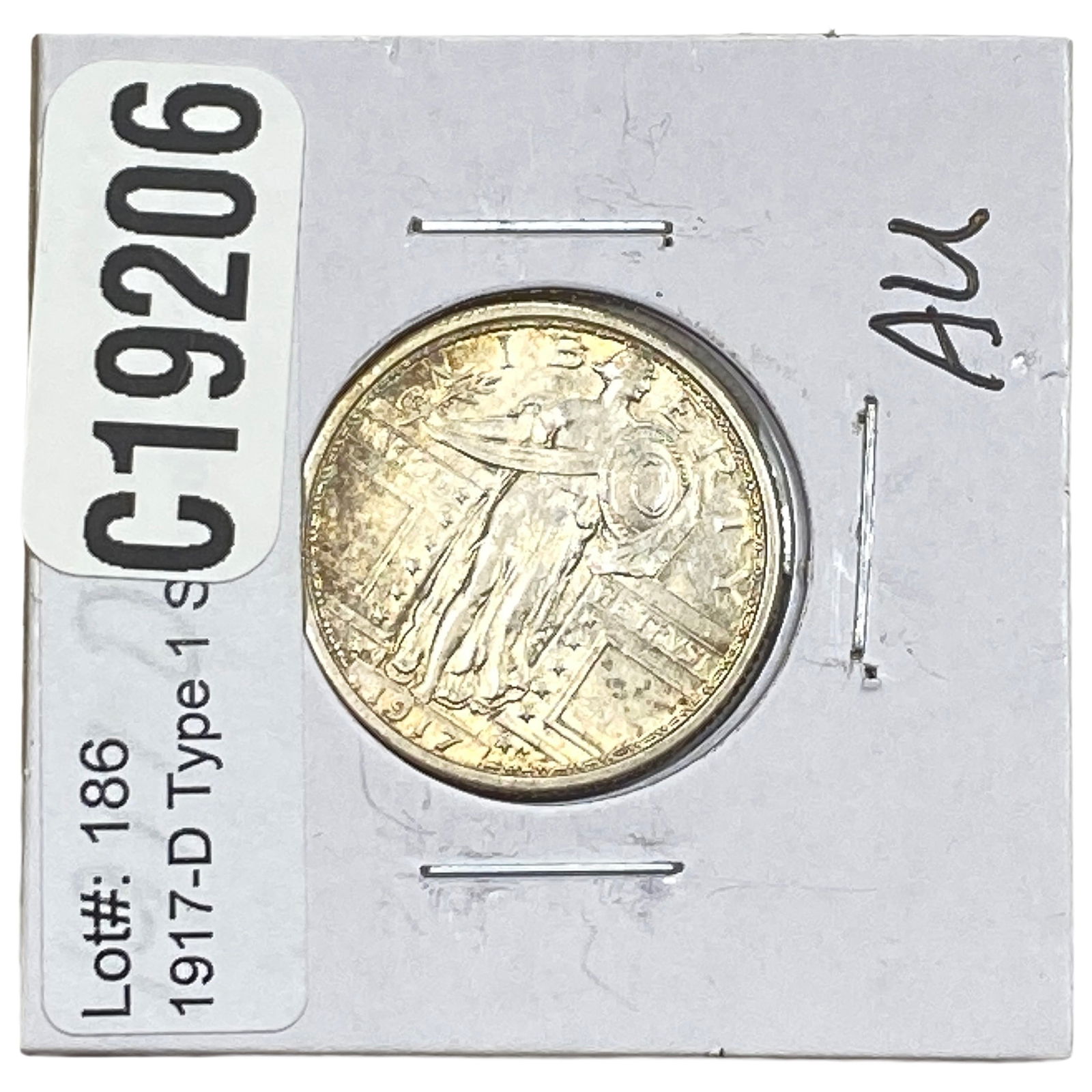 1917-D Standing Liberty Quarter Type 1 (1 of 2)