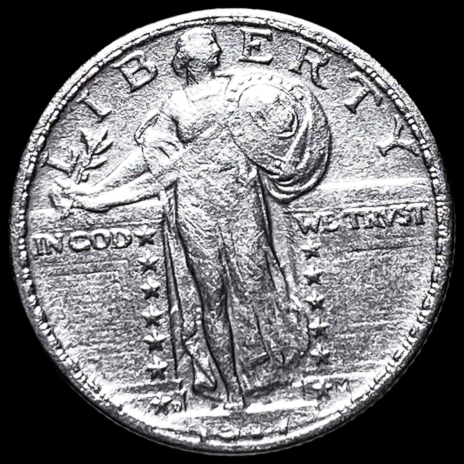 1917-D Type 2 Standing Liberty Quarter HIGH GRADE: 1917-D Type 2 Standing Liberty Quarter HIGH GRADE