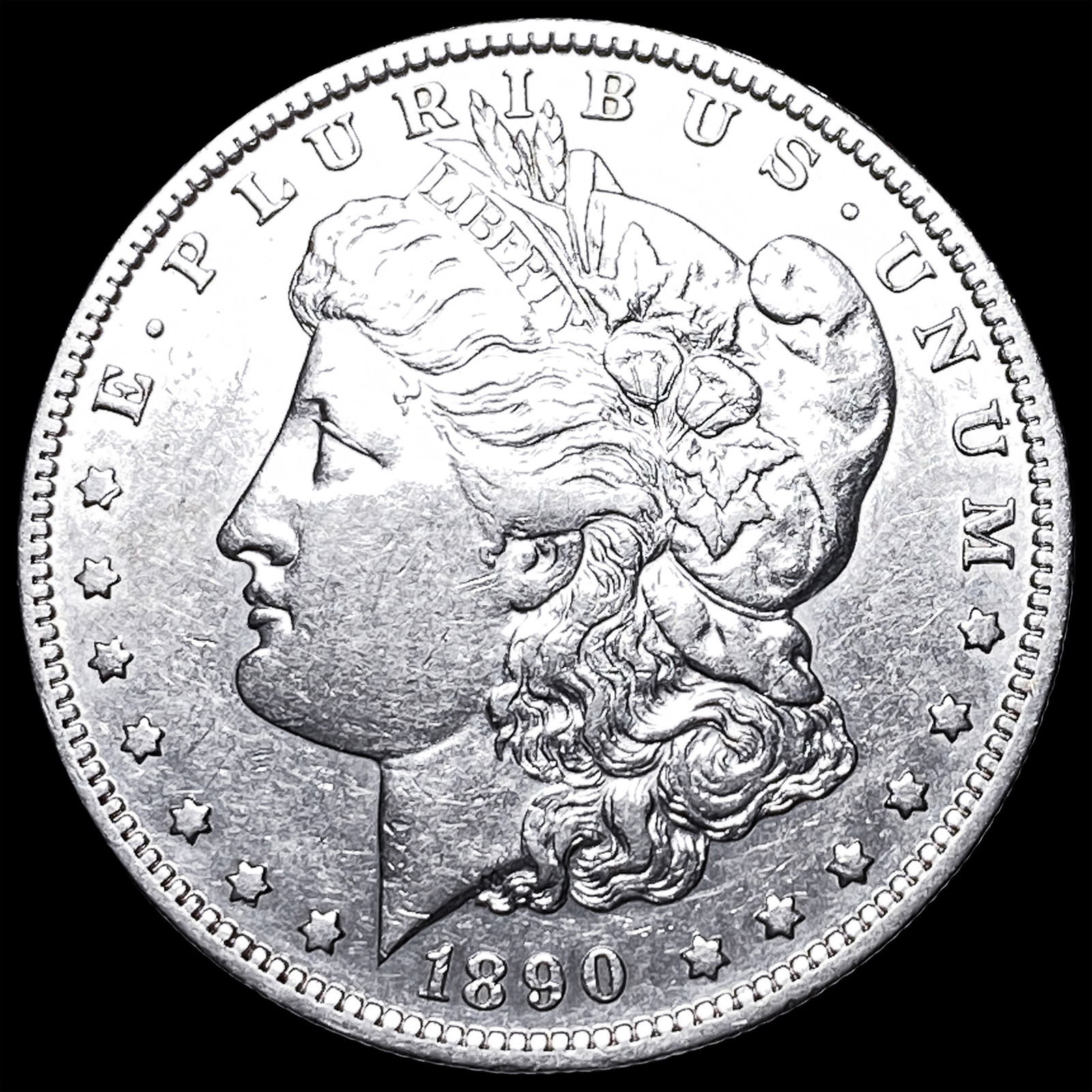 1890-O Silver Morgan Dollar CLOSELY UNCIRCULATED: 1890-O Silver Morgan Dollar CLOSELY UNCIRCULATED