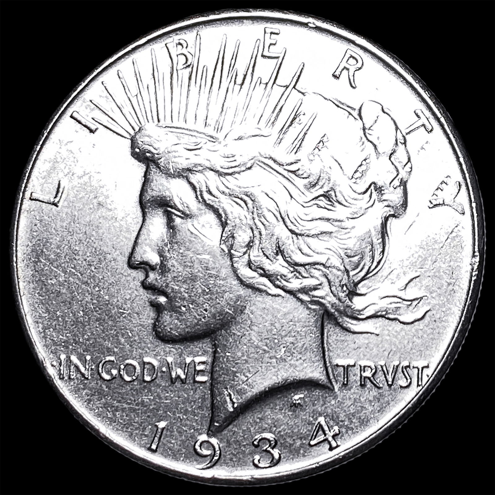 1934 Silver Peace Dollar UNCIRCULATED (1 of 2)