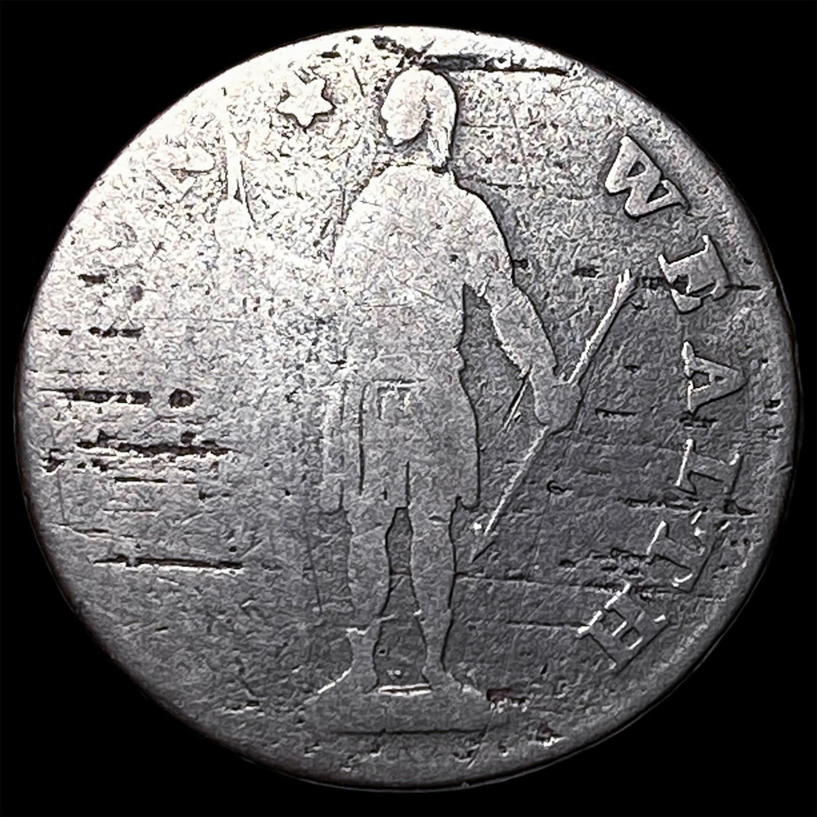 1788 Massachusetts Cent Copper LIGHTLY CIRCULATED: 1788 Massachusetts Cent Copper LIGHTLY CIRCULATED