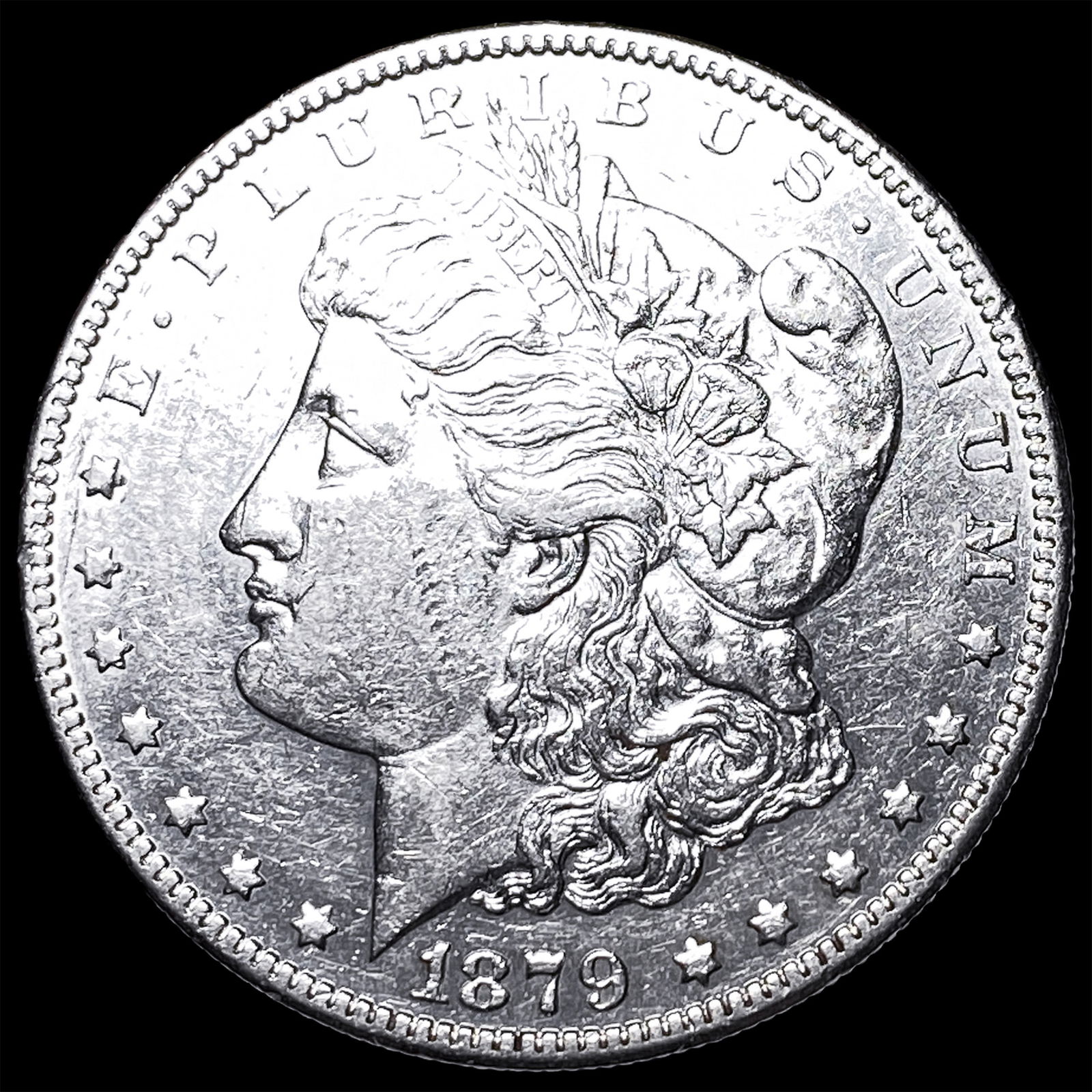 1879 Morgan Silver Dollar CLOSELY UNCIRCULATED (1 of 2)