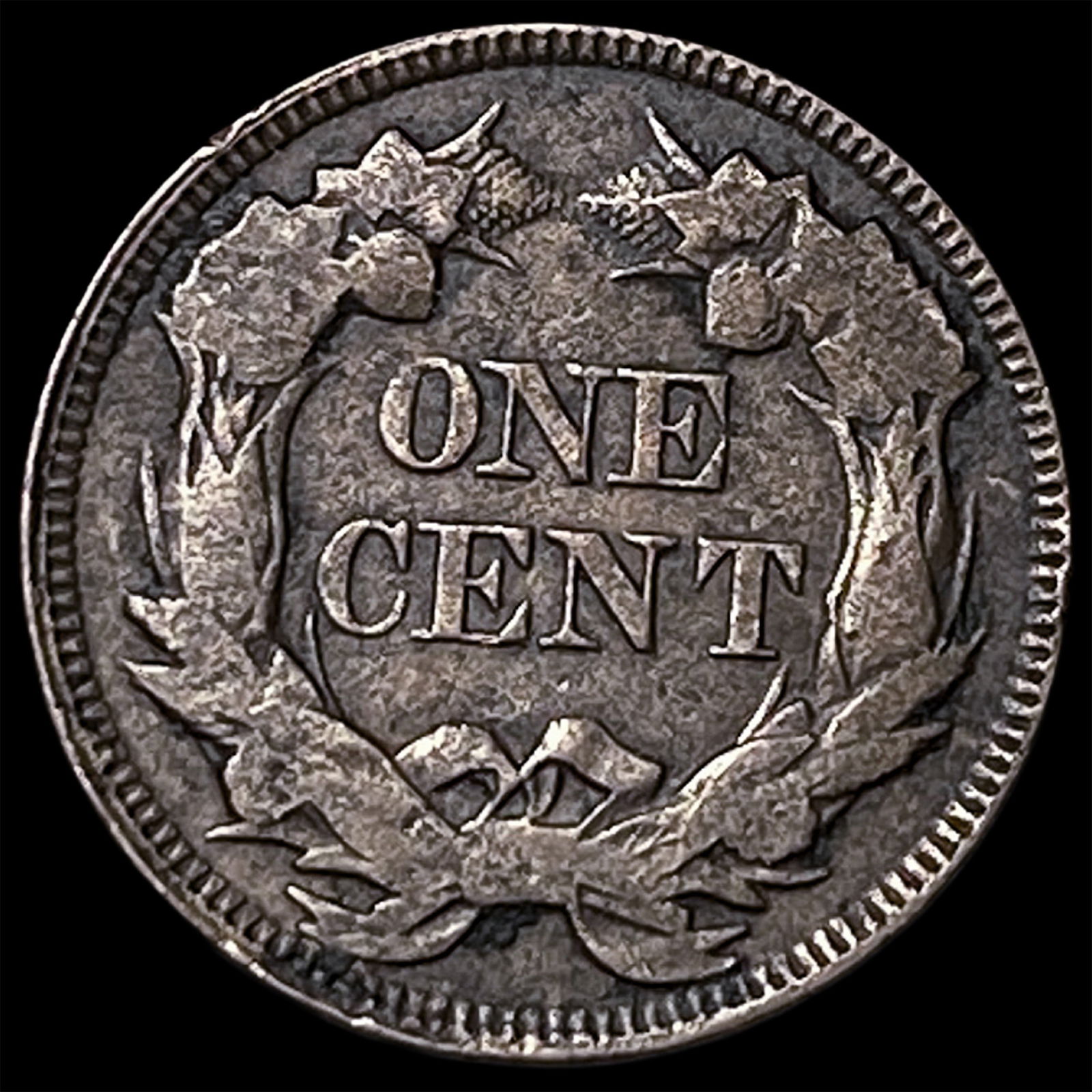 1857 Flying Eagle Cent NEARLY UNCIRCULATED - 2