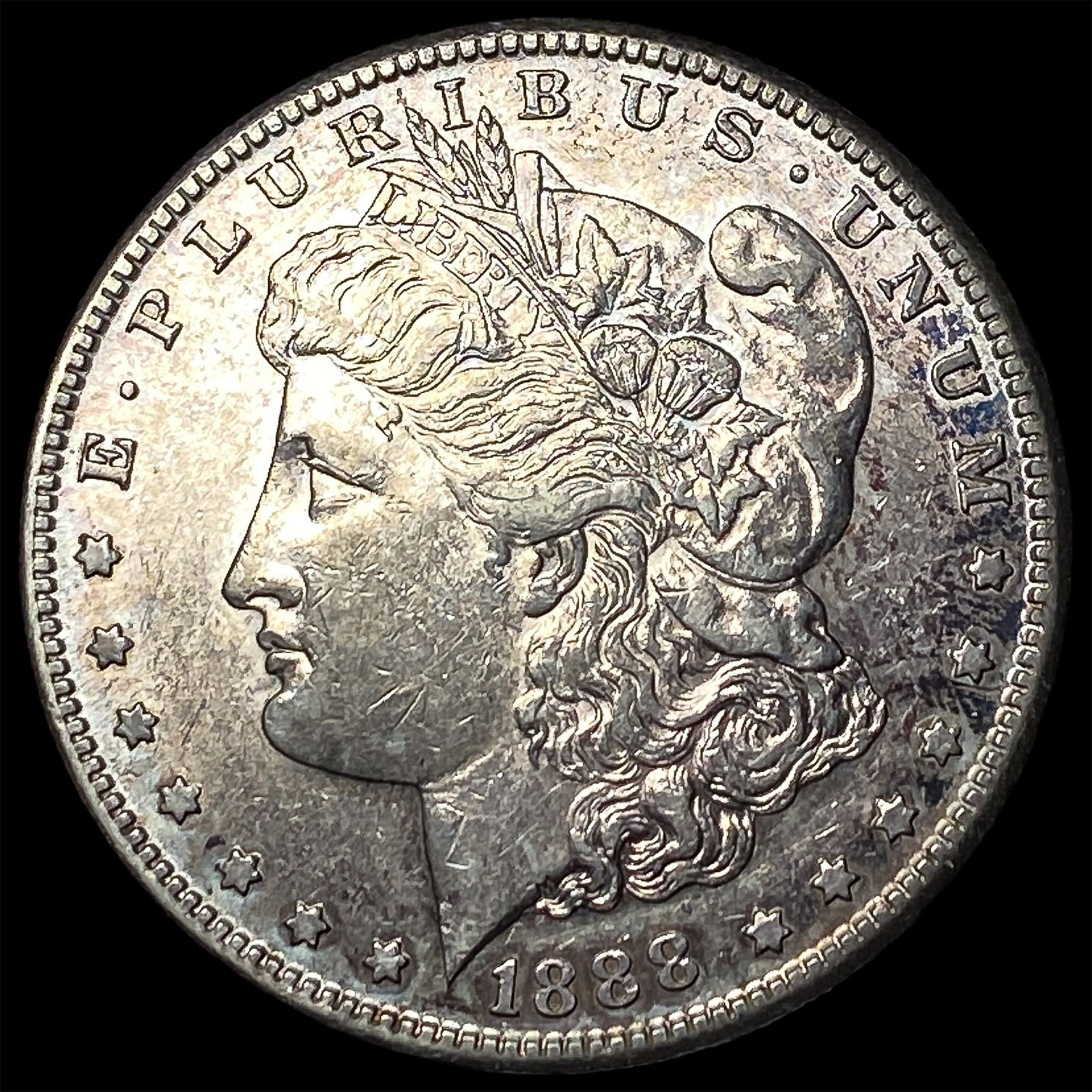 1888-S Morgan Silver Dollar CLOSELY UNCIRCULATED: 1888-S Morgan Silver Dollar CLOSELY UNCIRCULATED