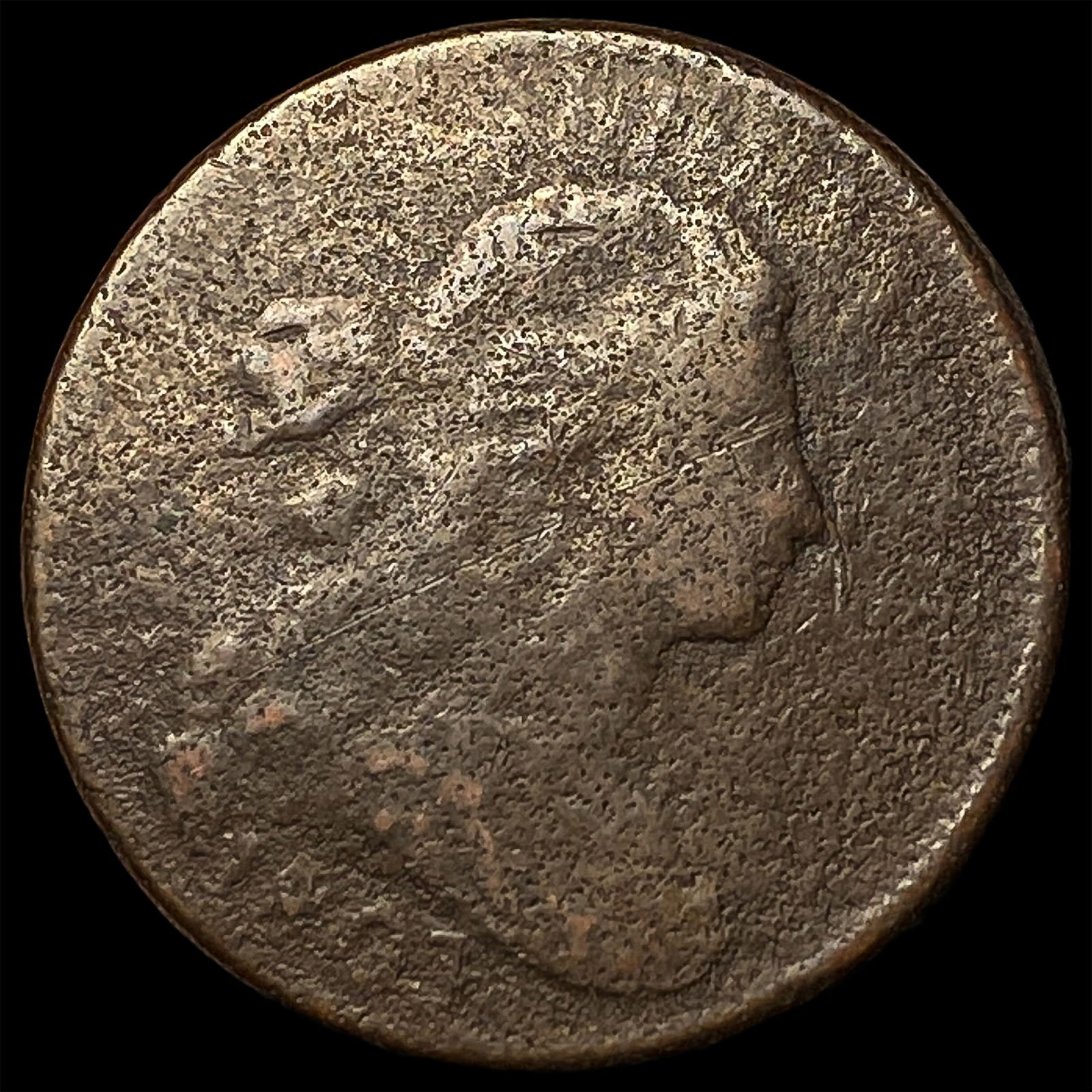 1807 Draped Bust Large Cent NICELY CIRCULATED (1 of 2)