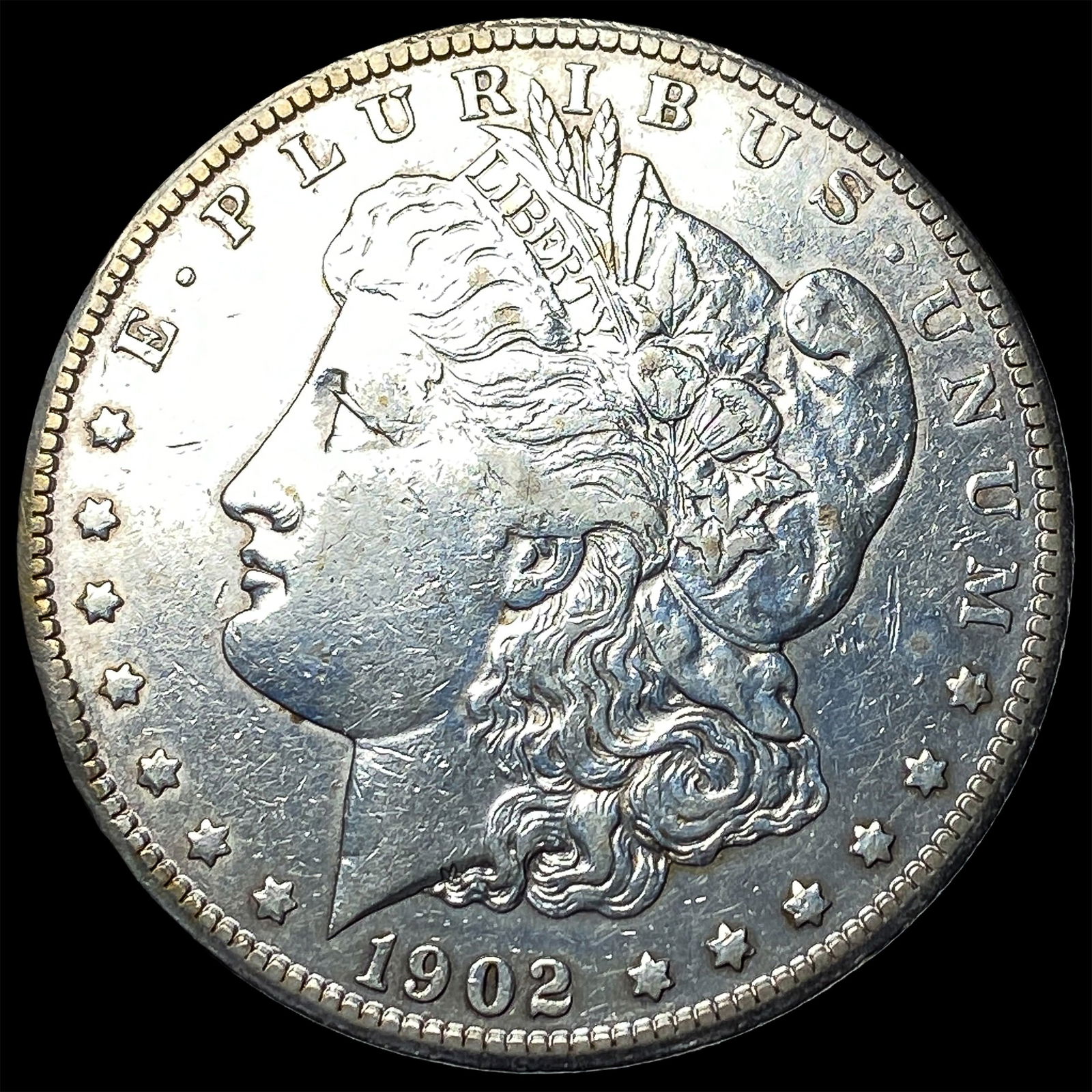 1902-S Silver Morgan Dollar CLOSELY UNCIRCULATED: 1902-S Silver Morgan Dollar CLOSELY UNCIRCULATED