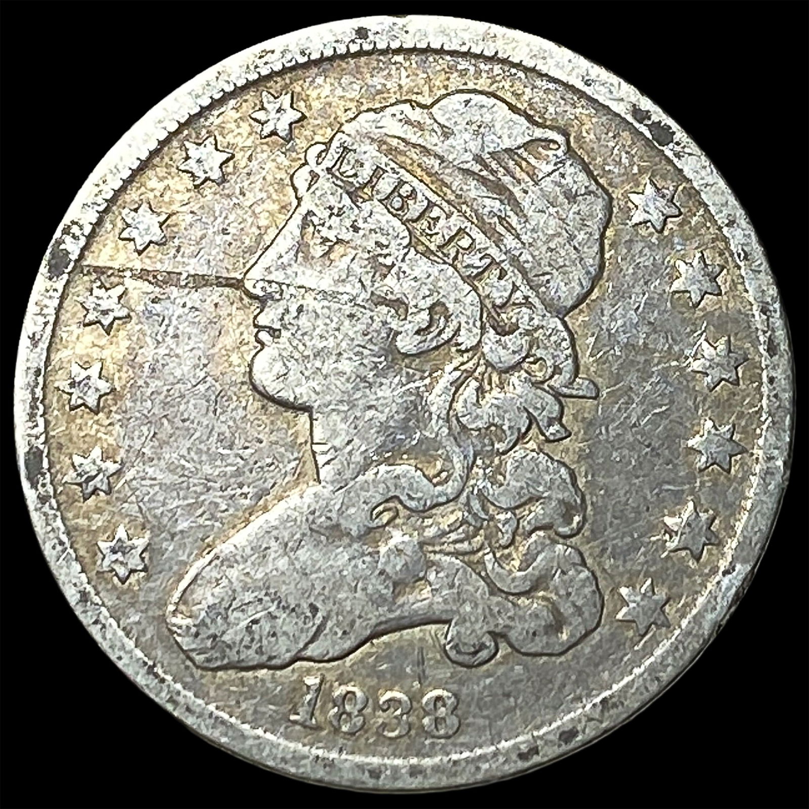 1838 Capped Bust Quarter NICELY CIRCULATED (1 of 2)