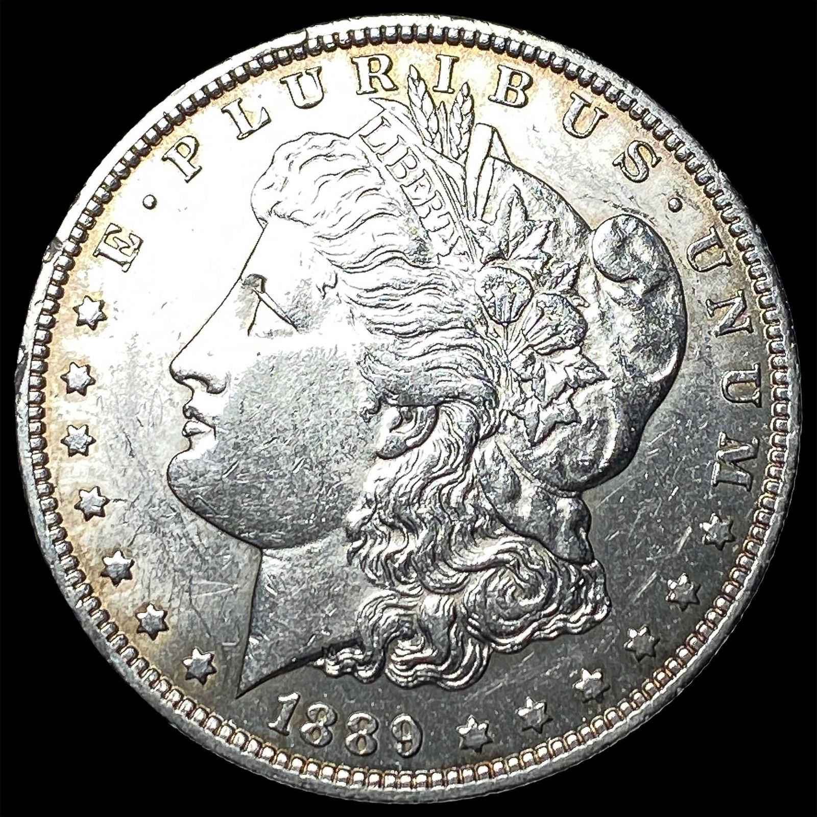 1889-O Silver Morgan Dollar CHOICE AU: 1889-O Silver Morgan Dollar CHOICE AU