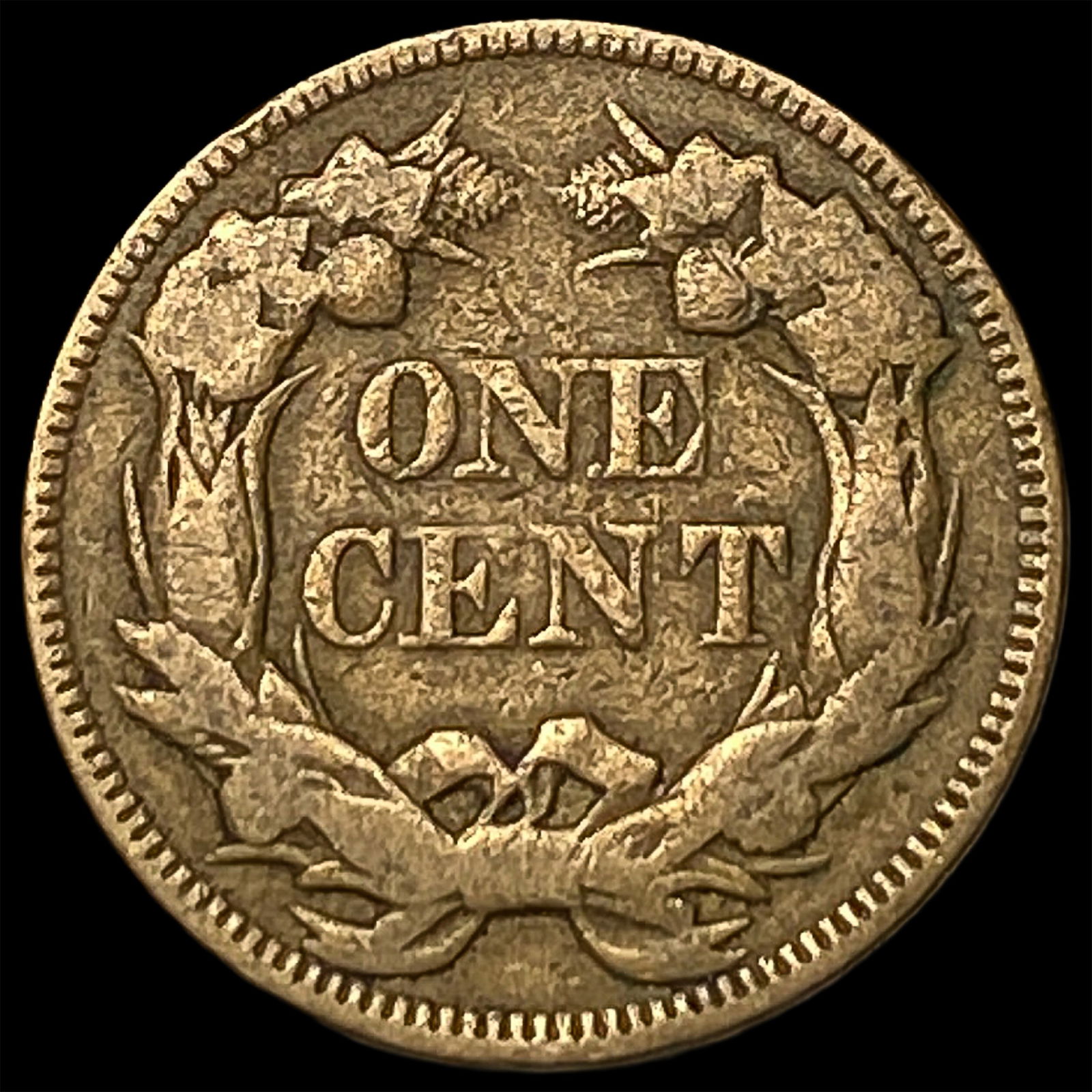 1857 Flying Eagle Cent LIGHTLY CIRCULATED - 2