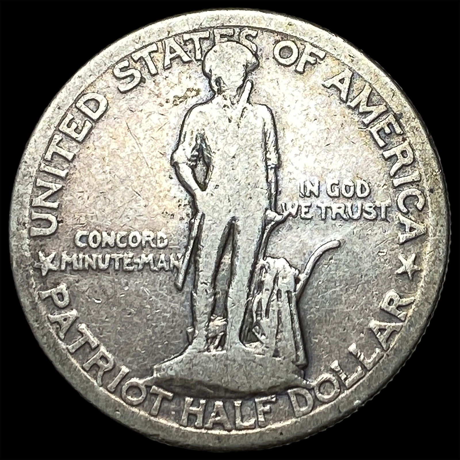 1925 Silver Lexington Half Dollar LIGHTLY CIRCULATED: 1925 Silver Lexington Half Dollar LIGHTLY CIRCULATED