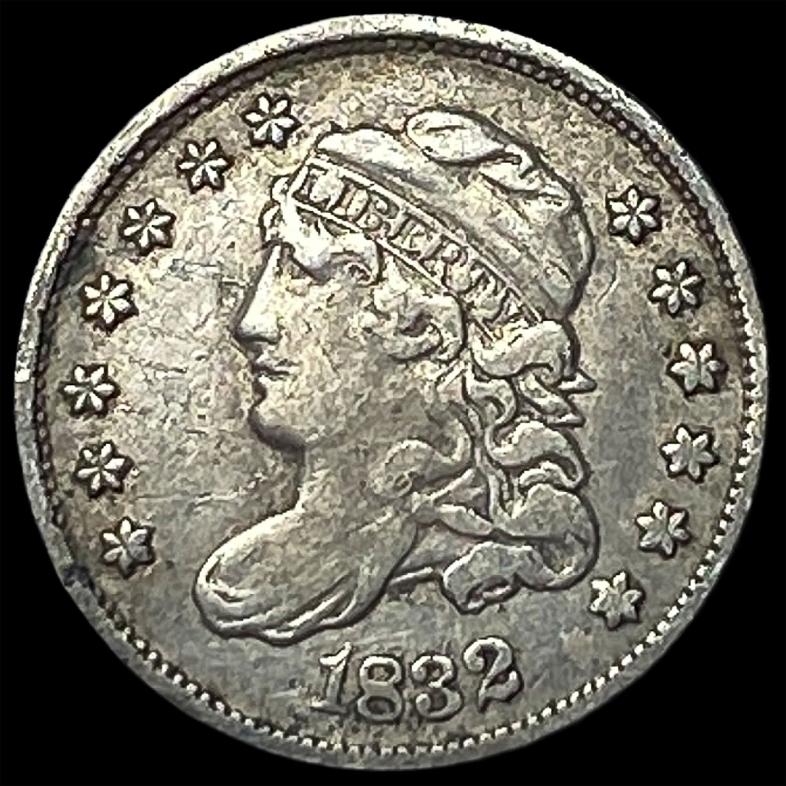 1832 Capped Bust Half Dime CLOSELY UNCIRCULATED (1 of 2)