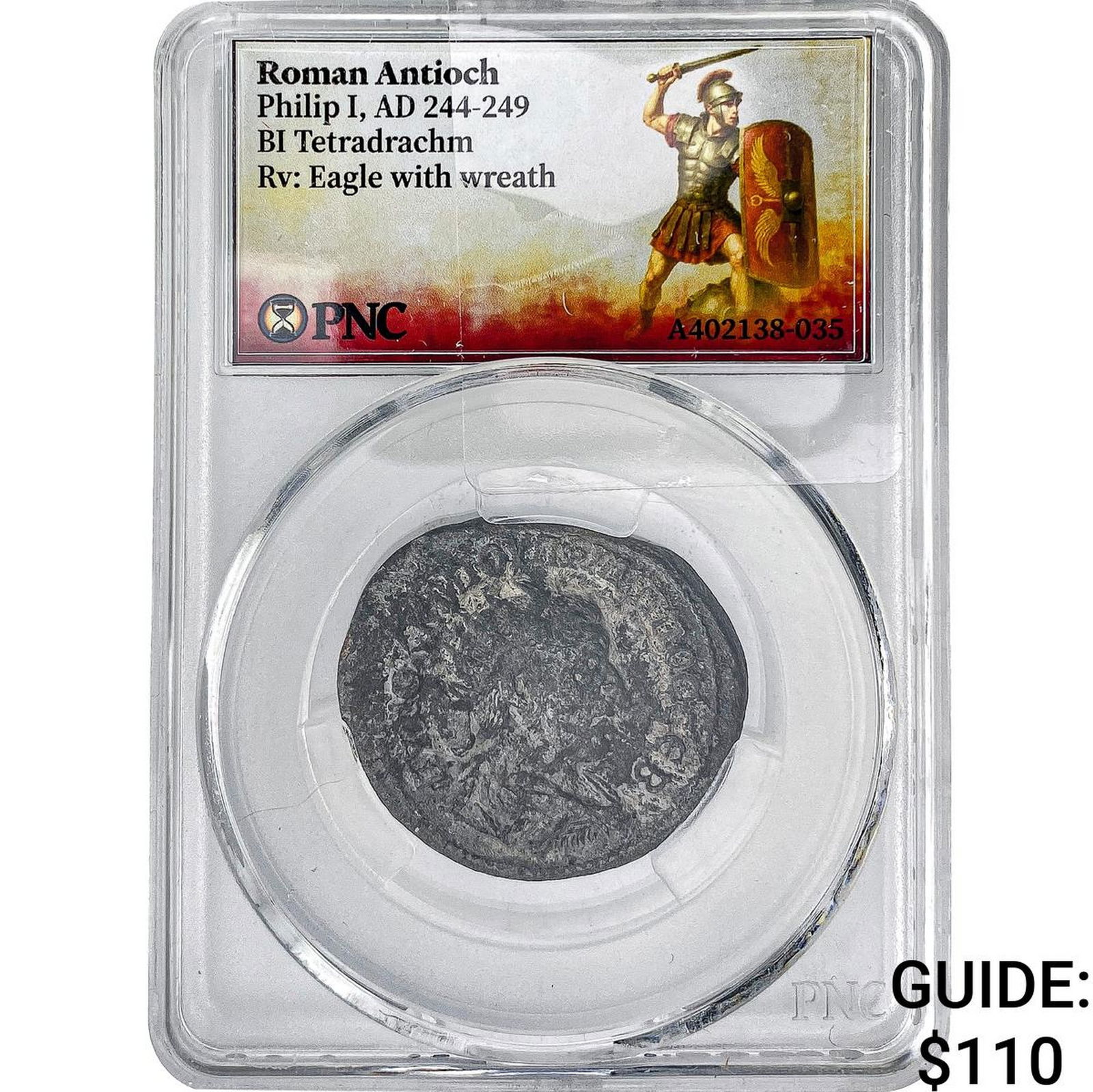 Roman Antioch Philip I 244-249 AD Bi-Tetradrachm PNC: Roman Antioch Philip I 244-249 AD Bi-Tetradrachm PNC