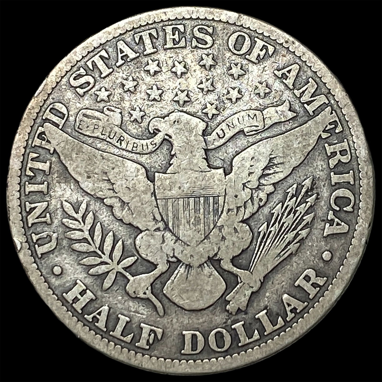 1915 Barber Half Dollar ABOUT UNCIRCULATED - 2